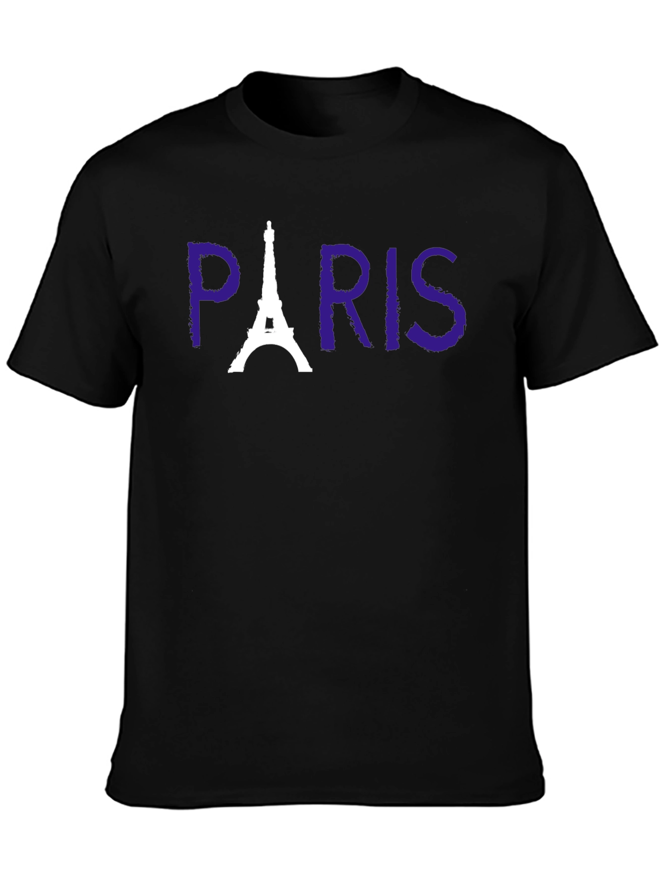 Paris Eiffel Tower Graphic Tee - Stylish Cotton T-Shirt