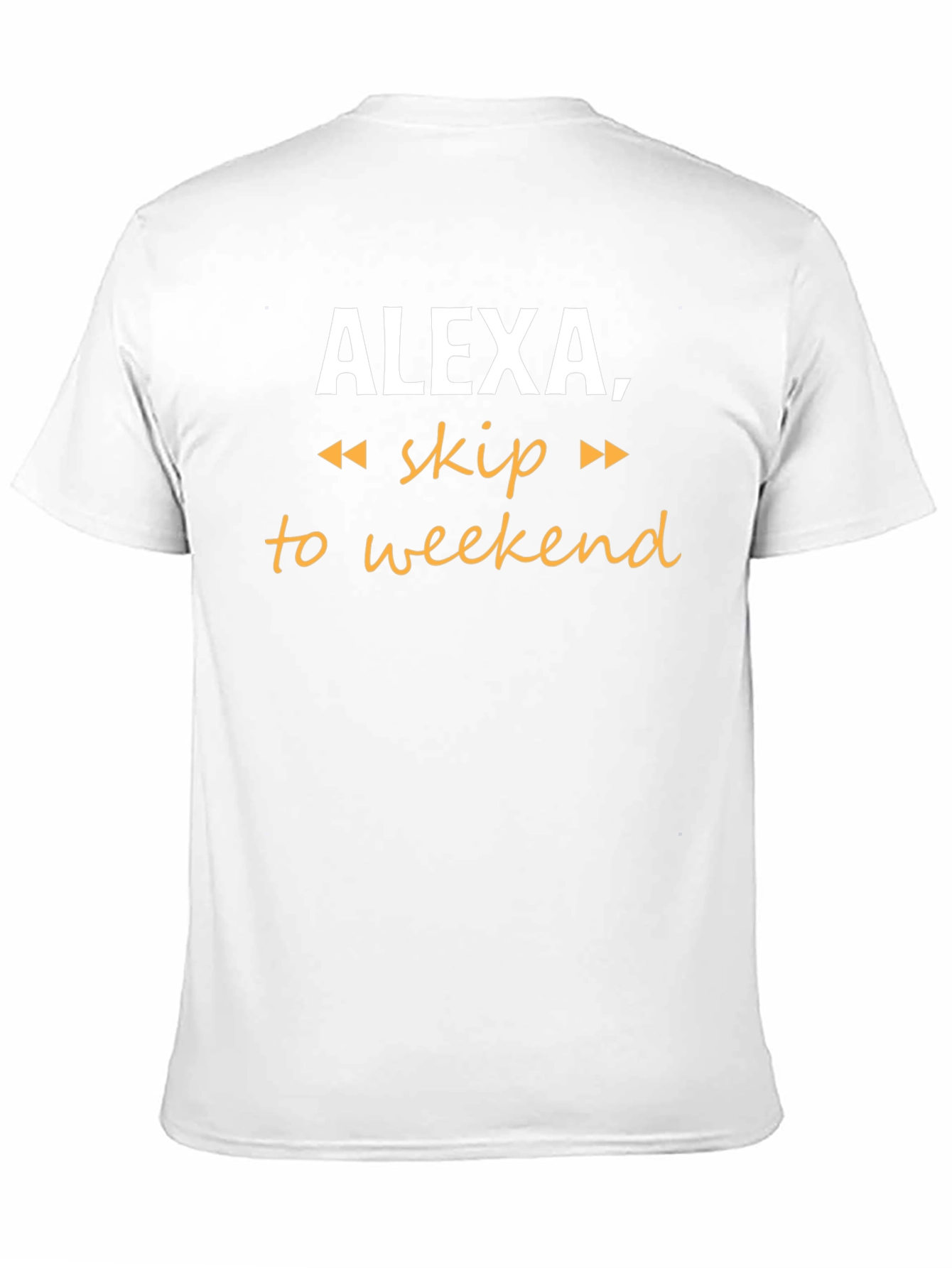 Alexa Skip to Weekend Black T-Shirt