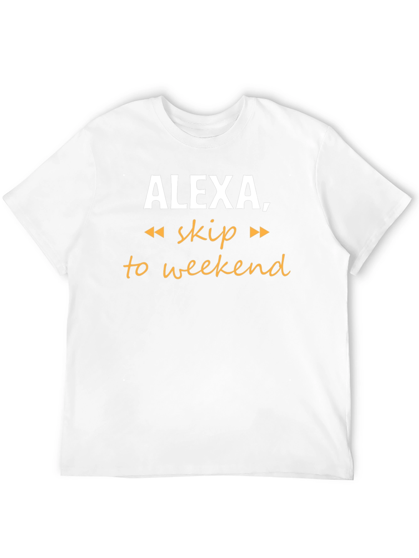 Alexa Skip to Weekend Black T-Shirt