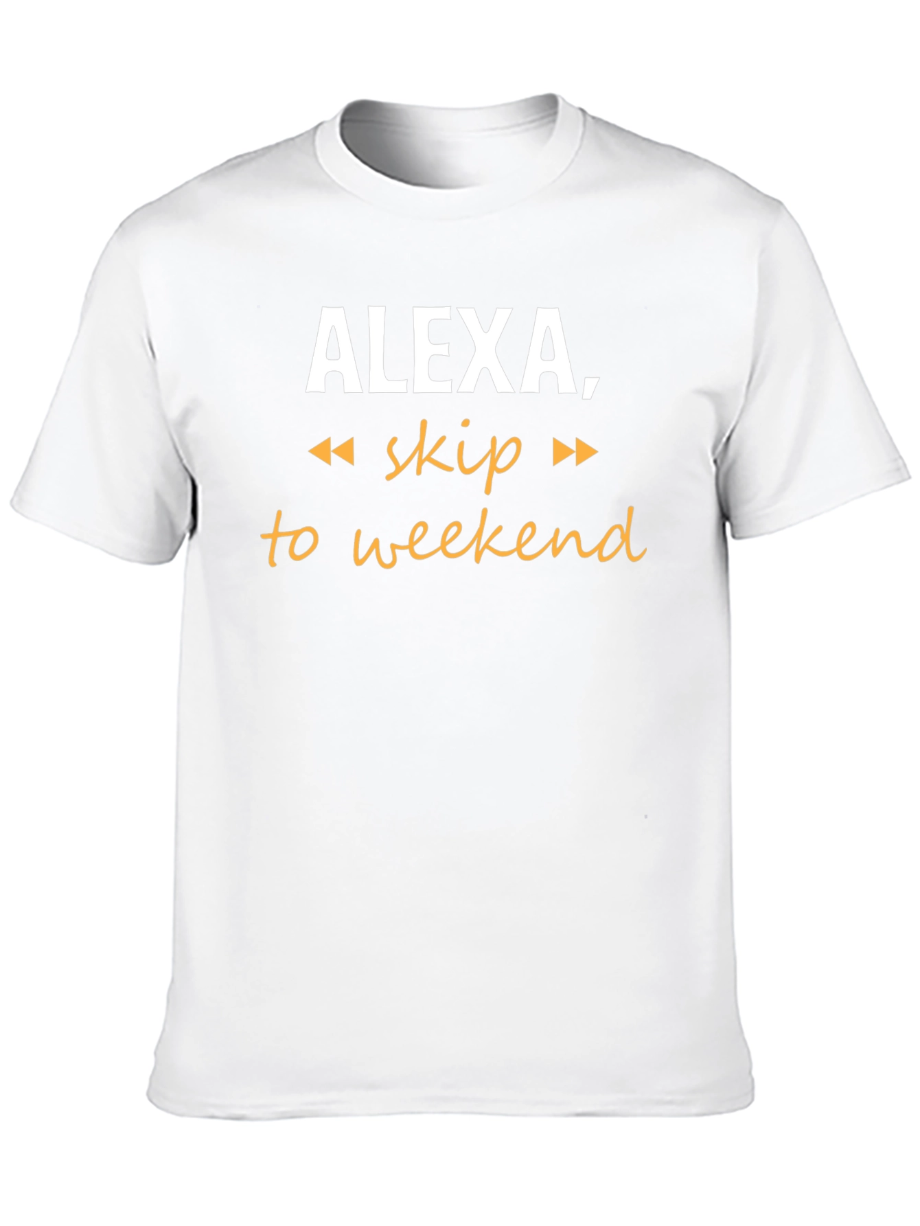 Alexa Skip to Weekend Black T-Shirt