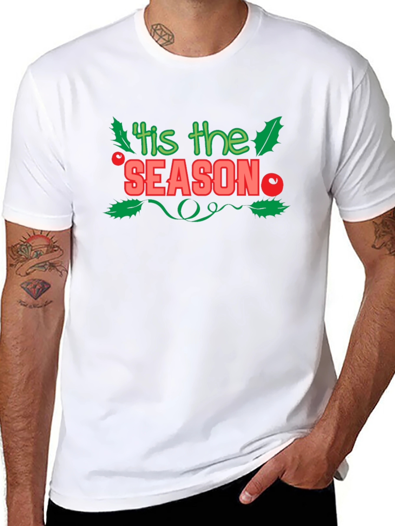 Tis the Season Holiday Graphic Tee