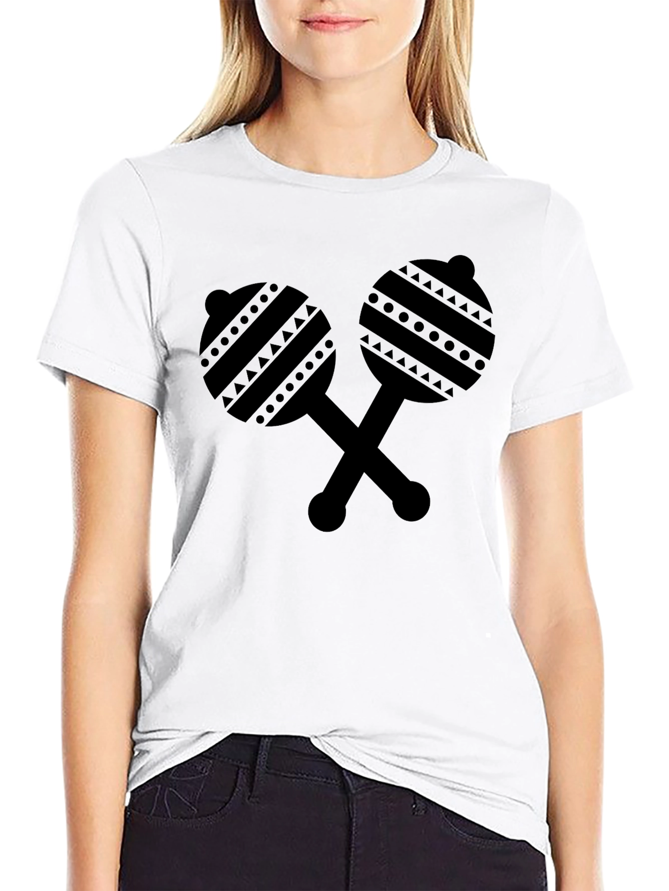 Maracas Graphic Tee - Music Lover T-Shirt