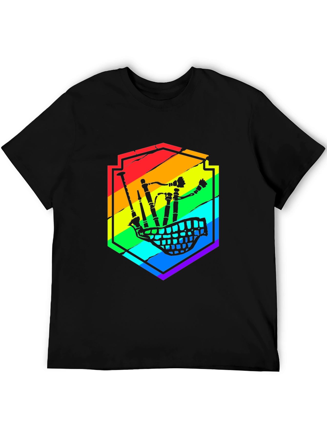 Rainbow Bagpipe T-Shirt