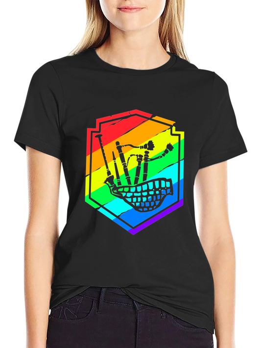 Rainbow Bagpipe T-Shirt