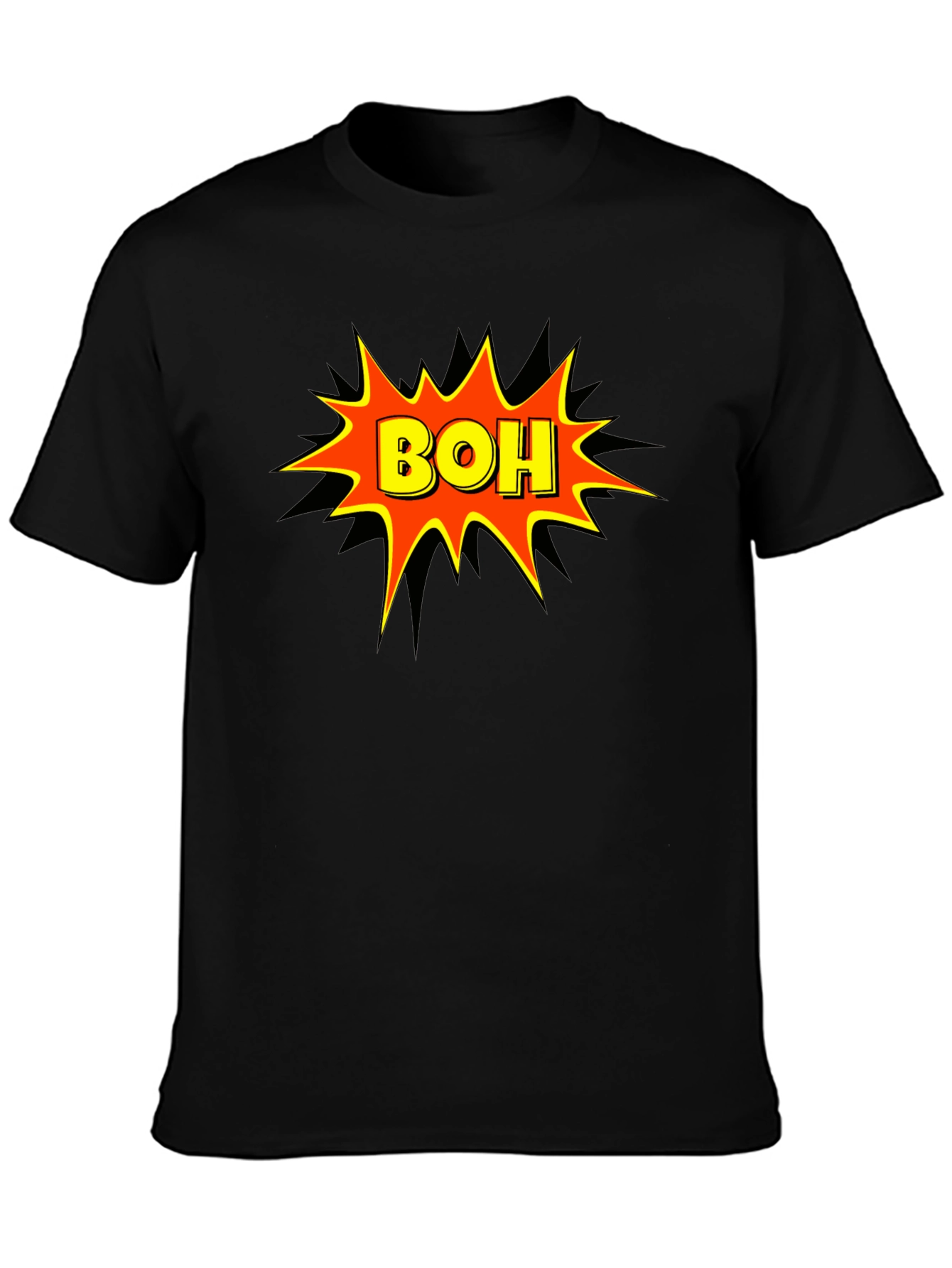 BOH Graphic T-Shirt - Black Cotton Tee