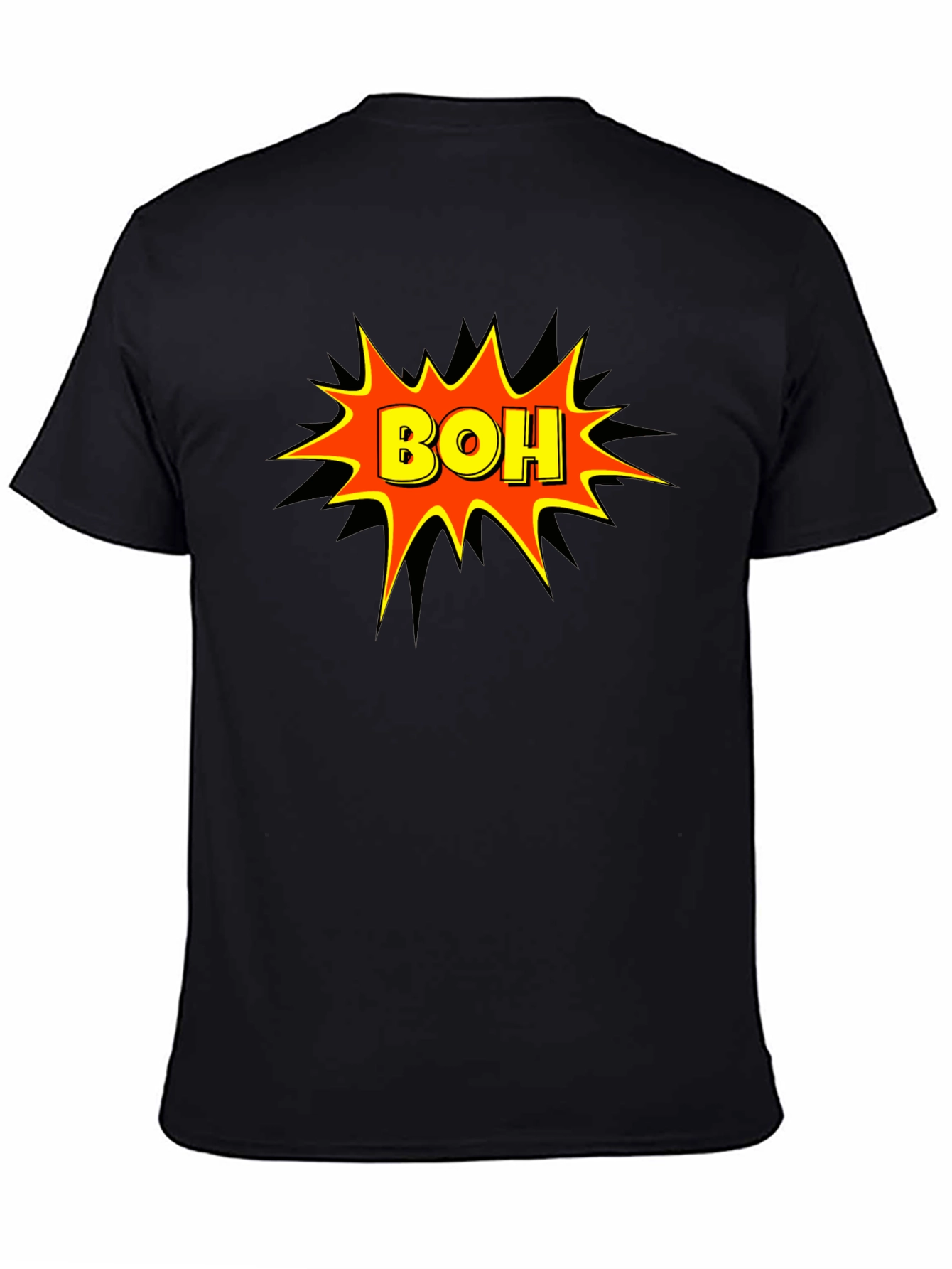 BOH Graphic T-Shirt - Black Cotton Tee