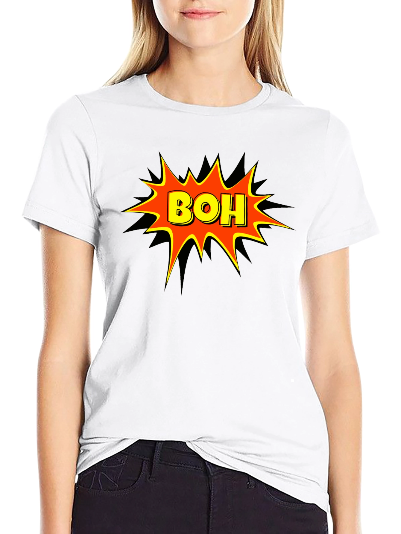 BOH Graphic T-Shirt - Black Cotton Tee