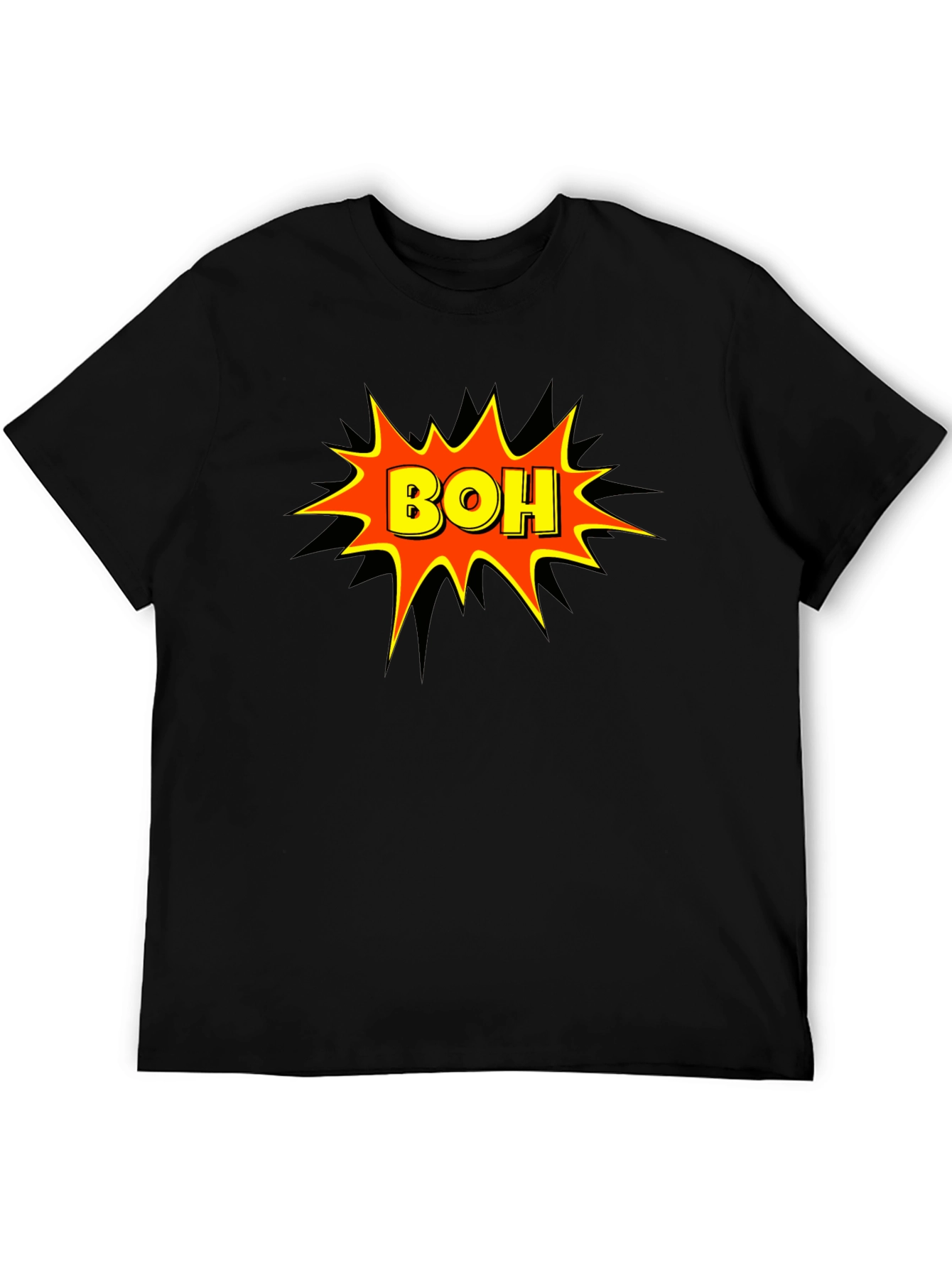 BOH Graphic T-Shirt - Black Cotton Tee