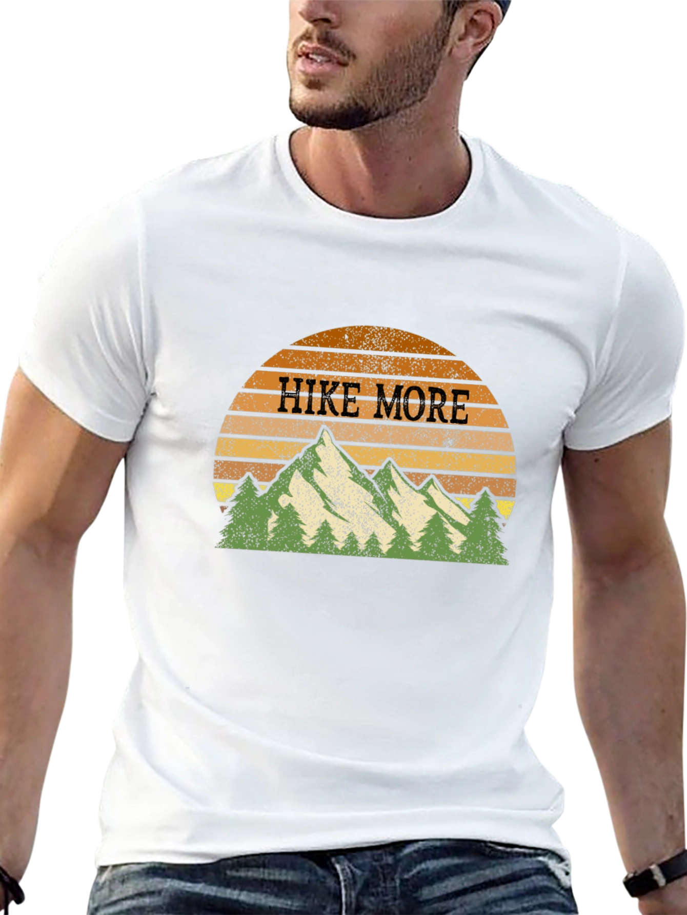 Hike More Mountain Graphic Tee