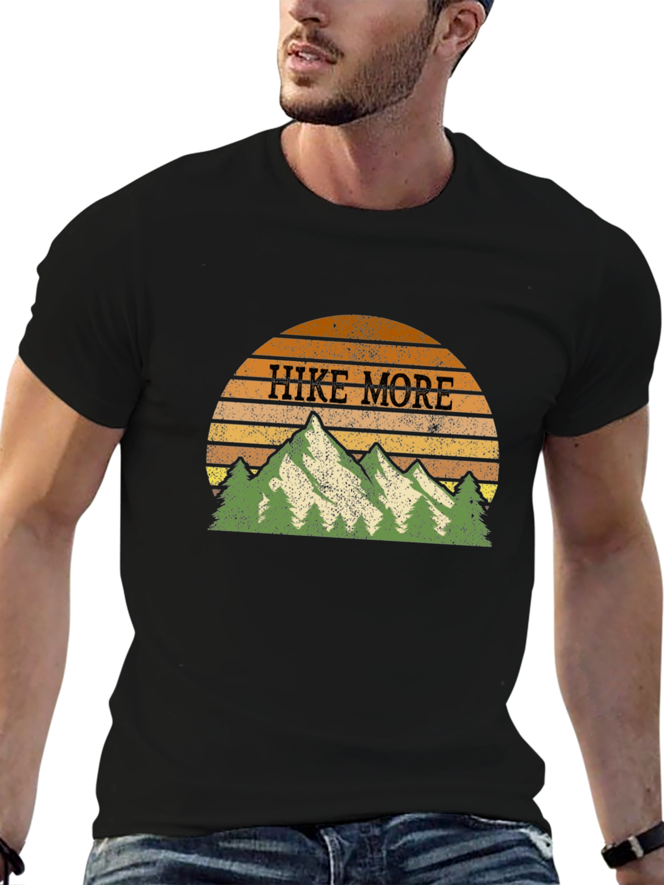 Hike More Mountain Graphic Tee