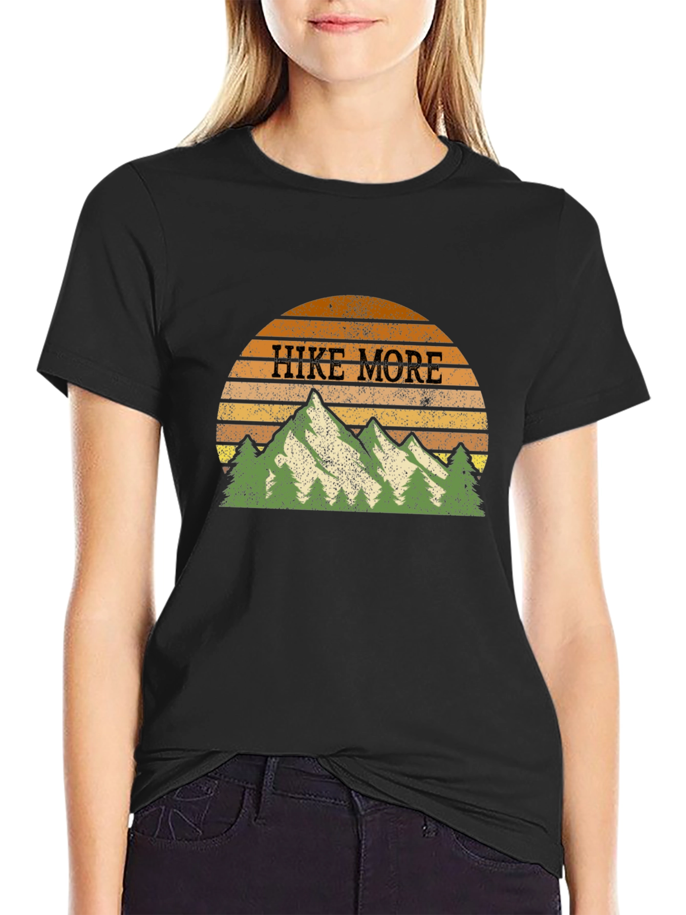 Hike More Mountain Graphic Tee