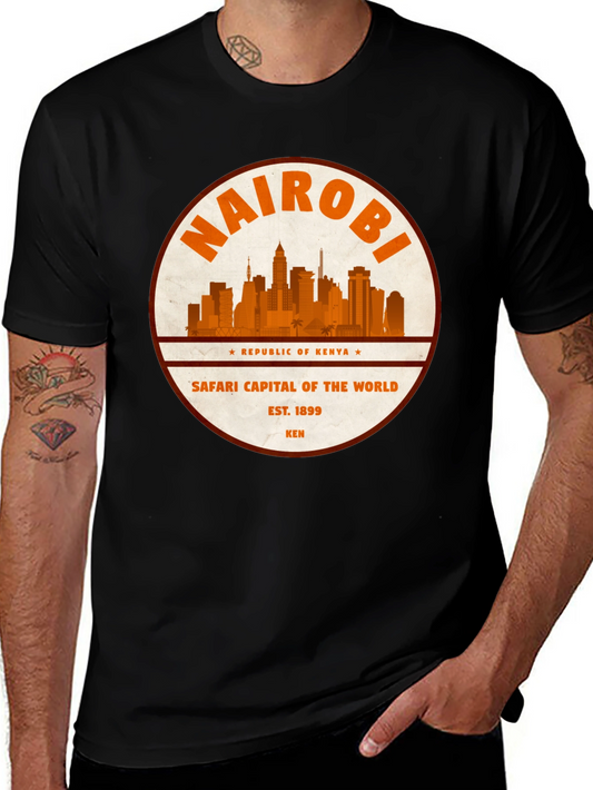 Nairobi Kenya T-Shirt Safari Capital of the World Tee