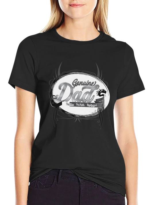 Genuine Dad T-Shirt - The Man The Myth The Legend