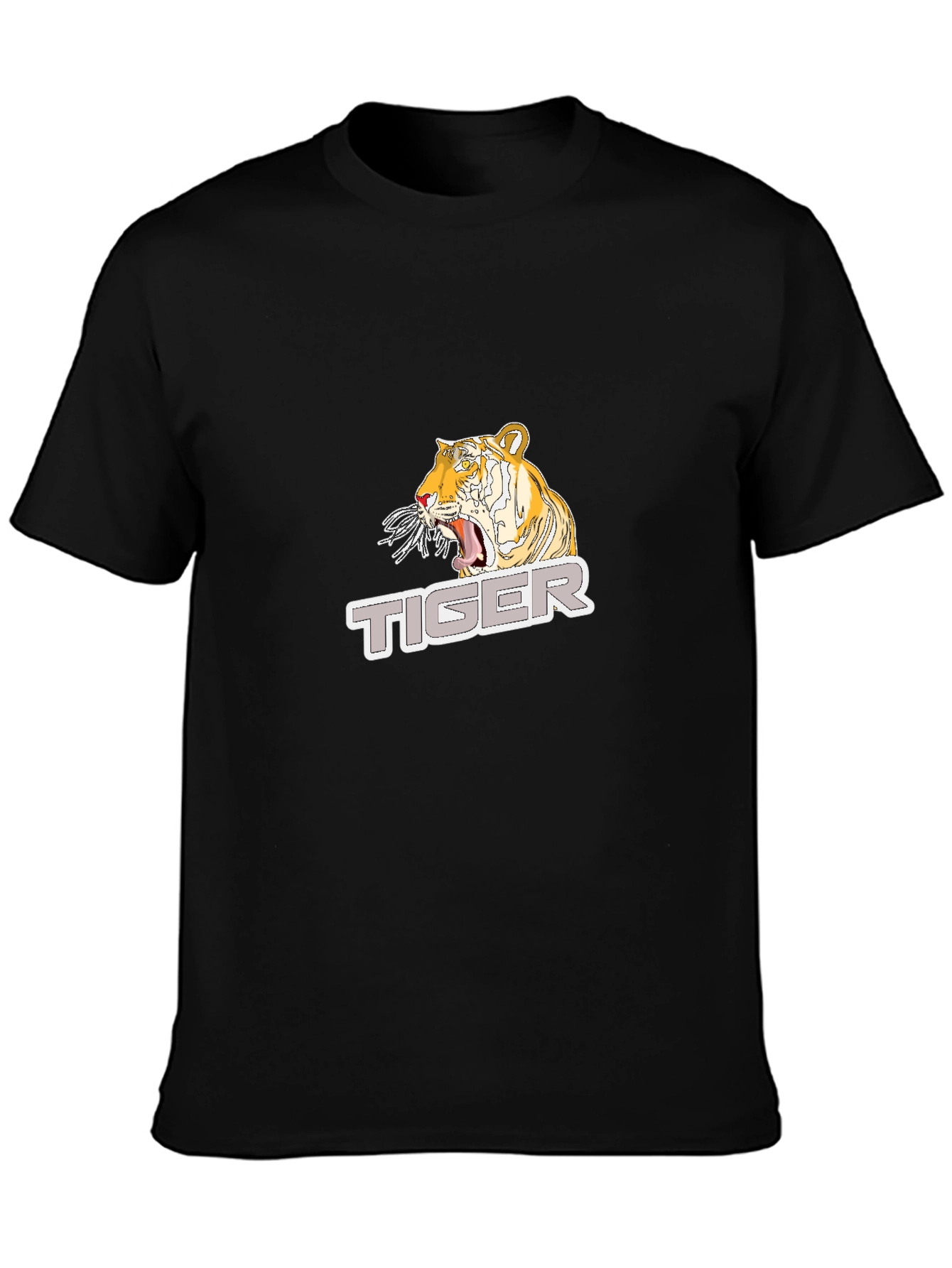 Tiger Graphic T-Shirt - Cool Animal Print Tee