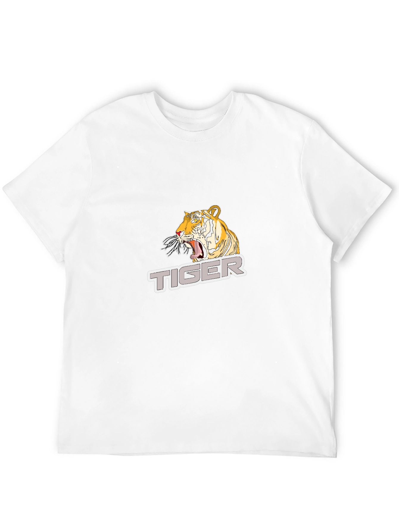 Tiger Graphic T-Shirt - Cool Animal Print Tee