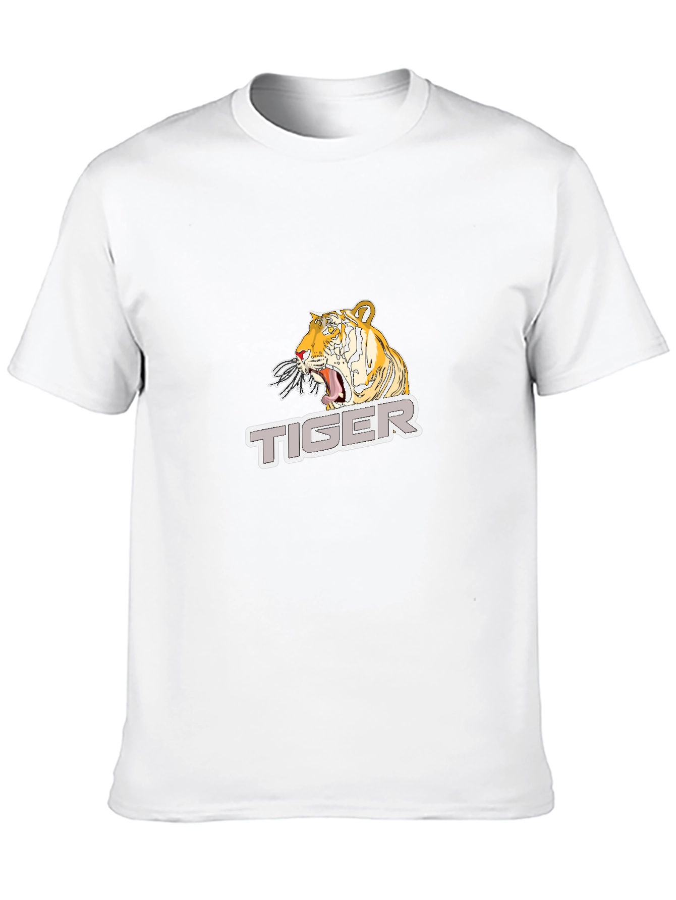 Tiger Graphic T-Shirt - Cool Animal Print Tee