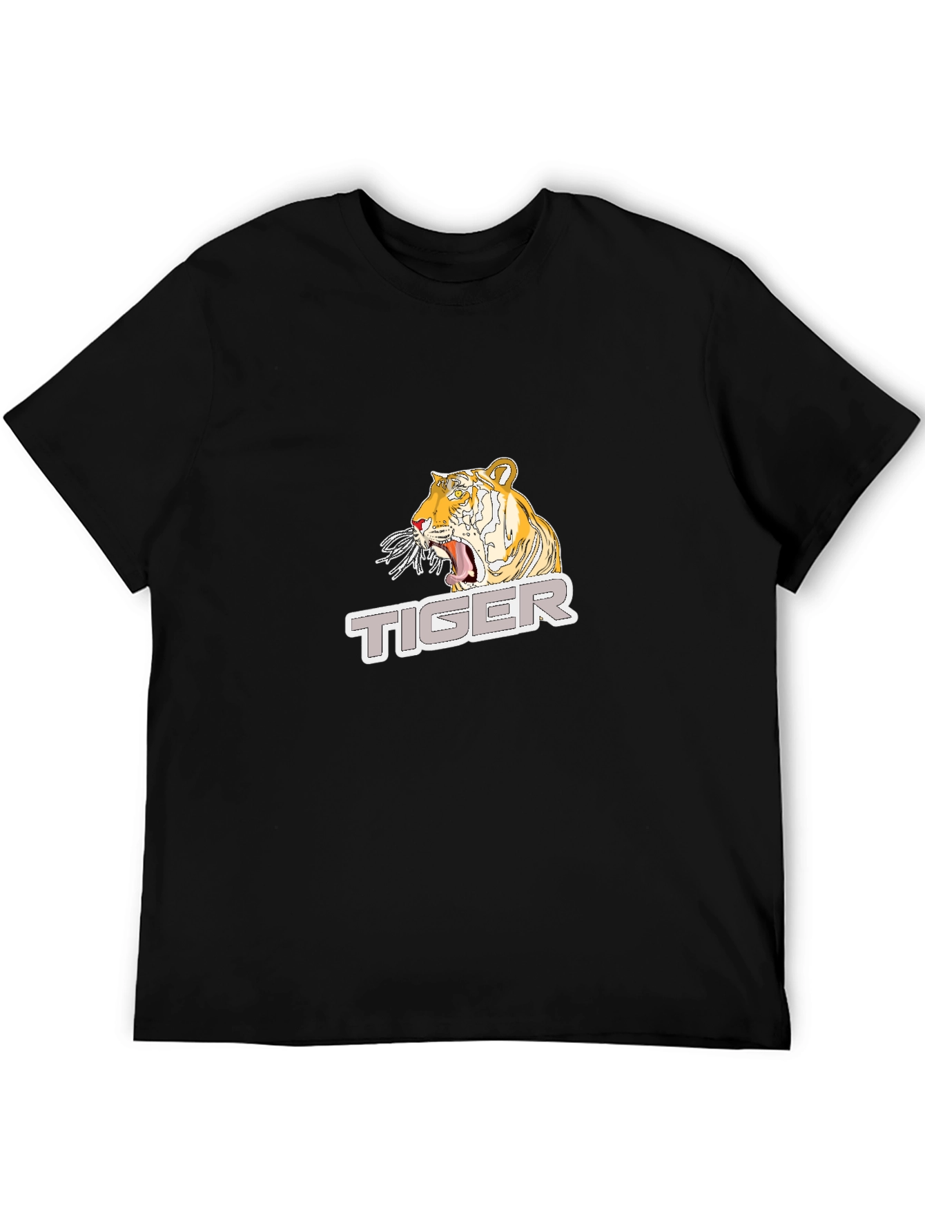 Tiger Graphic T-Shirt - Cool Animal Print Tee