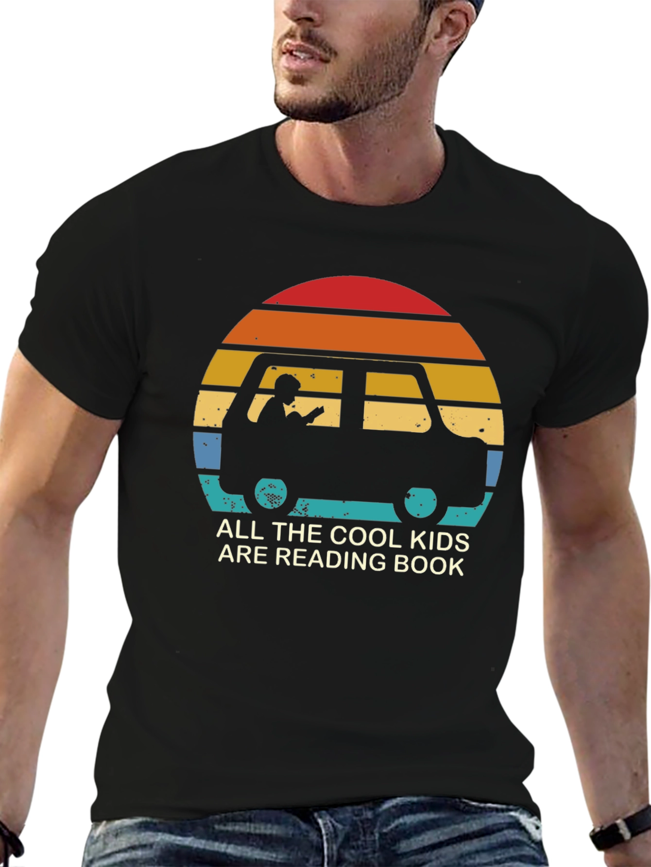 Cool Kids Reading Book T-Shirt