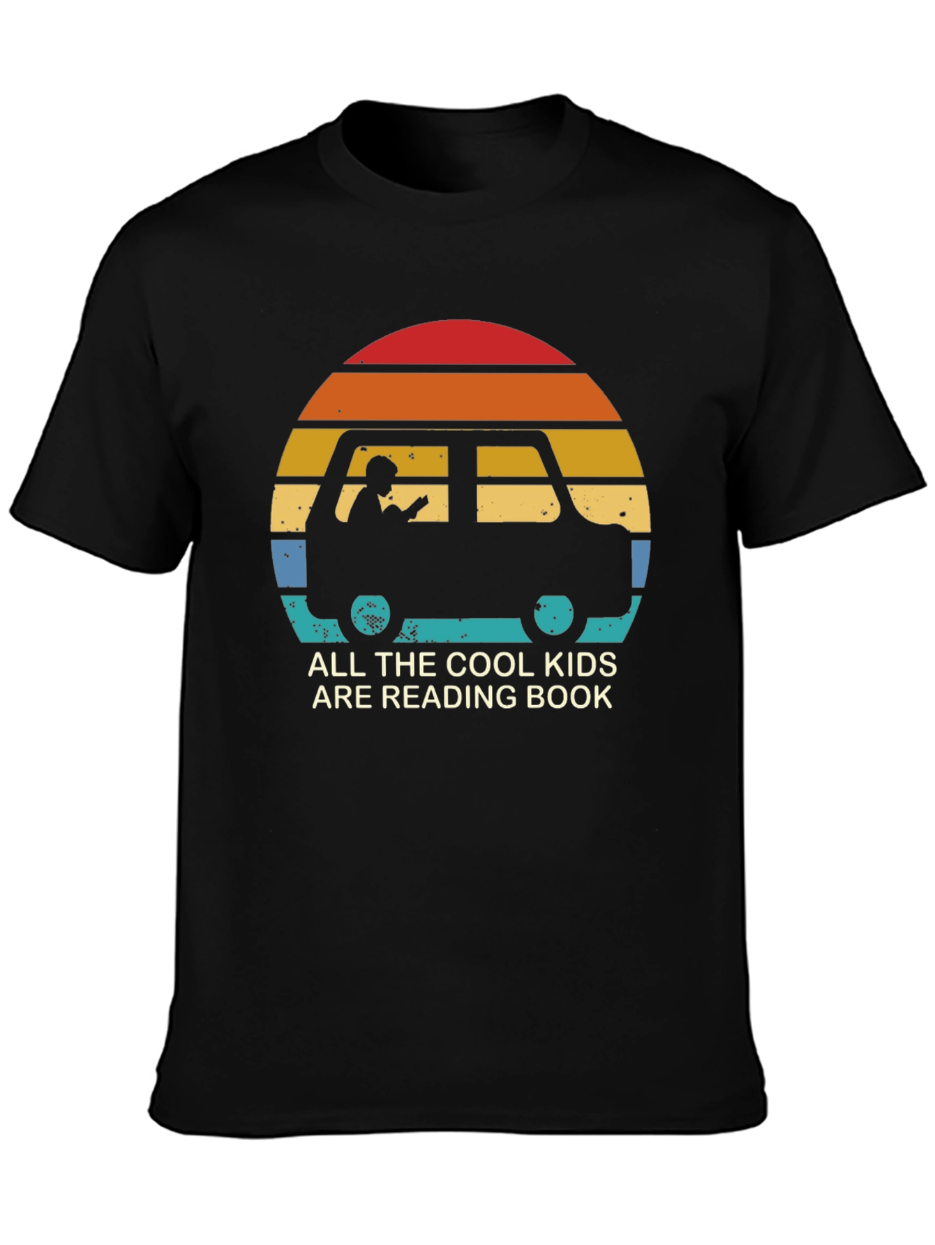Cool Kids Reading Book T-Shirt