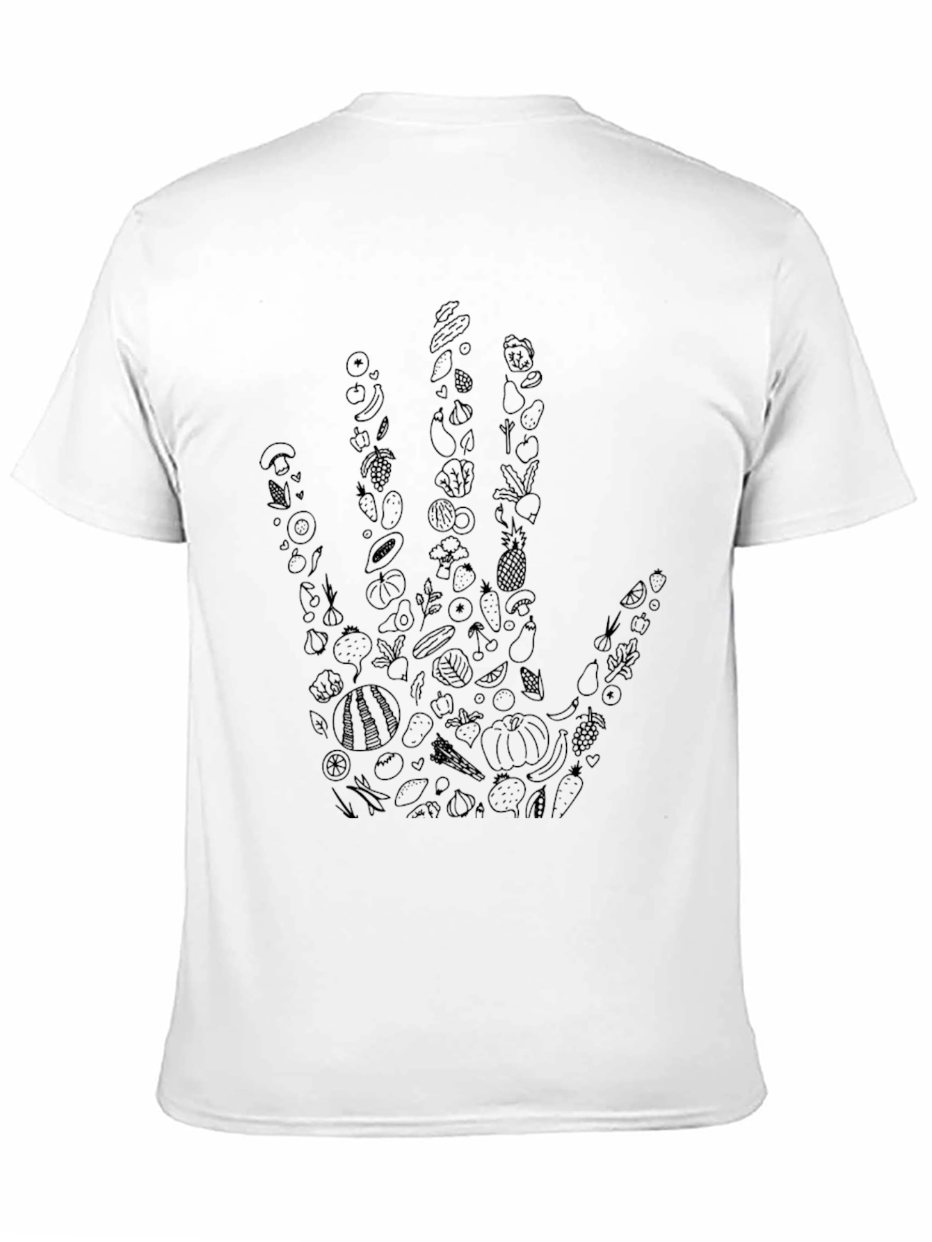 Hand Made of Produce Graphic Tee - Black