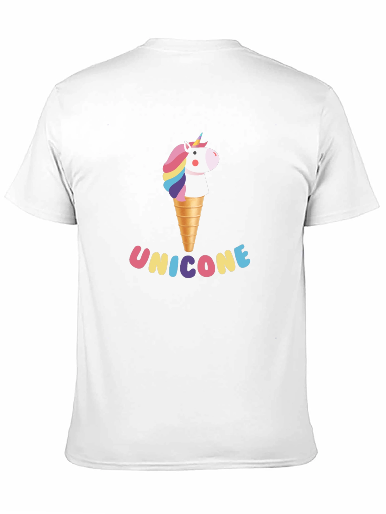 Unicone Black Graphic Tee