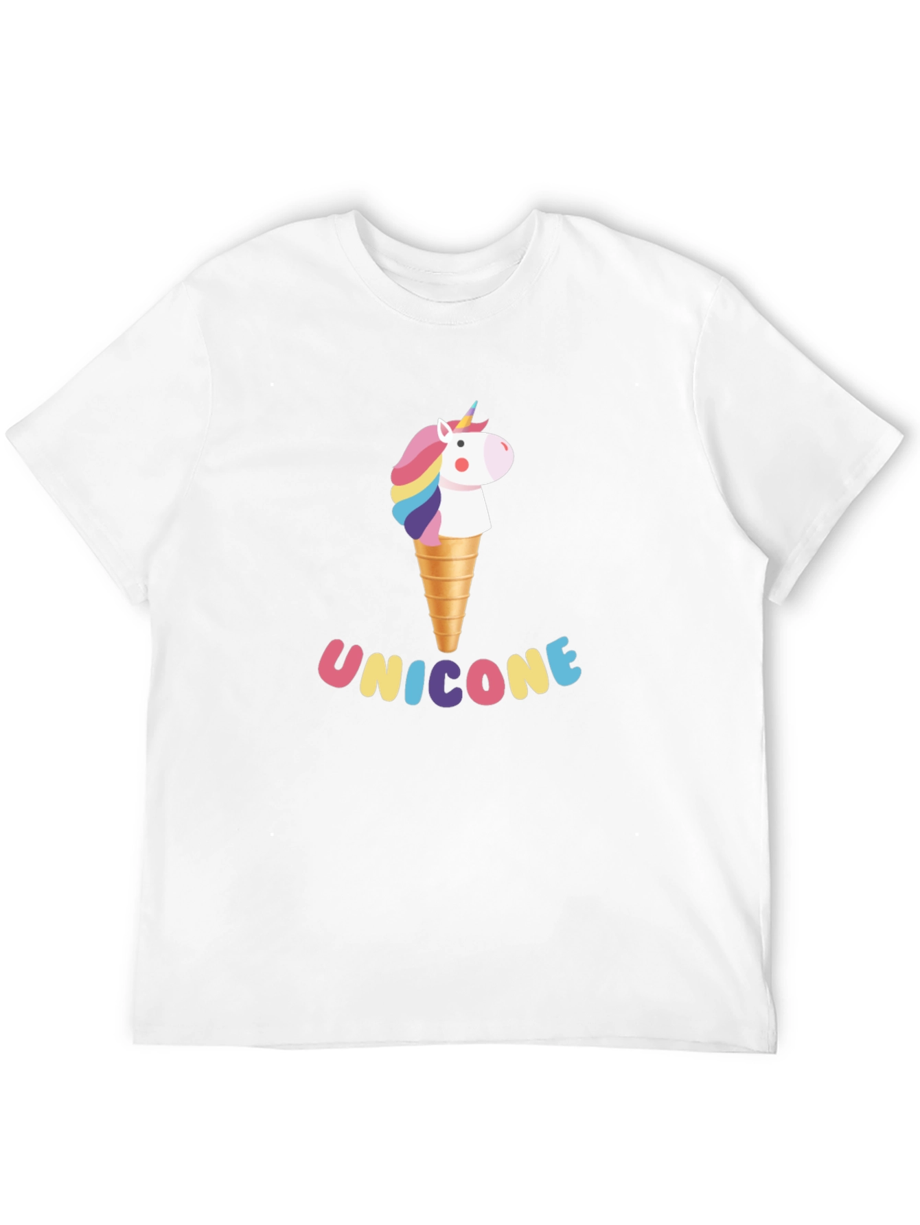 Unicone Black Graphic Tee