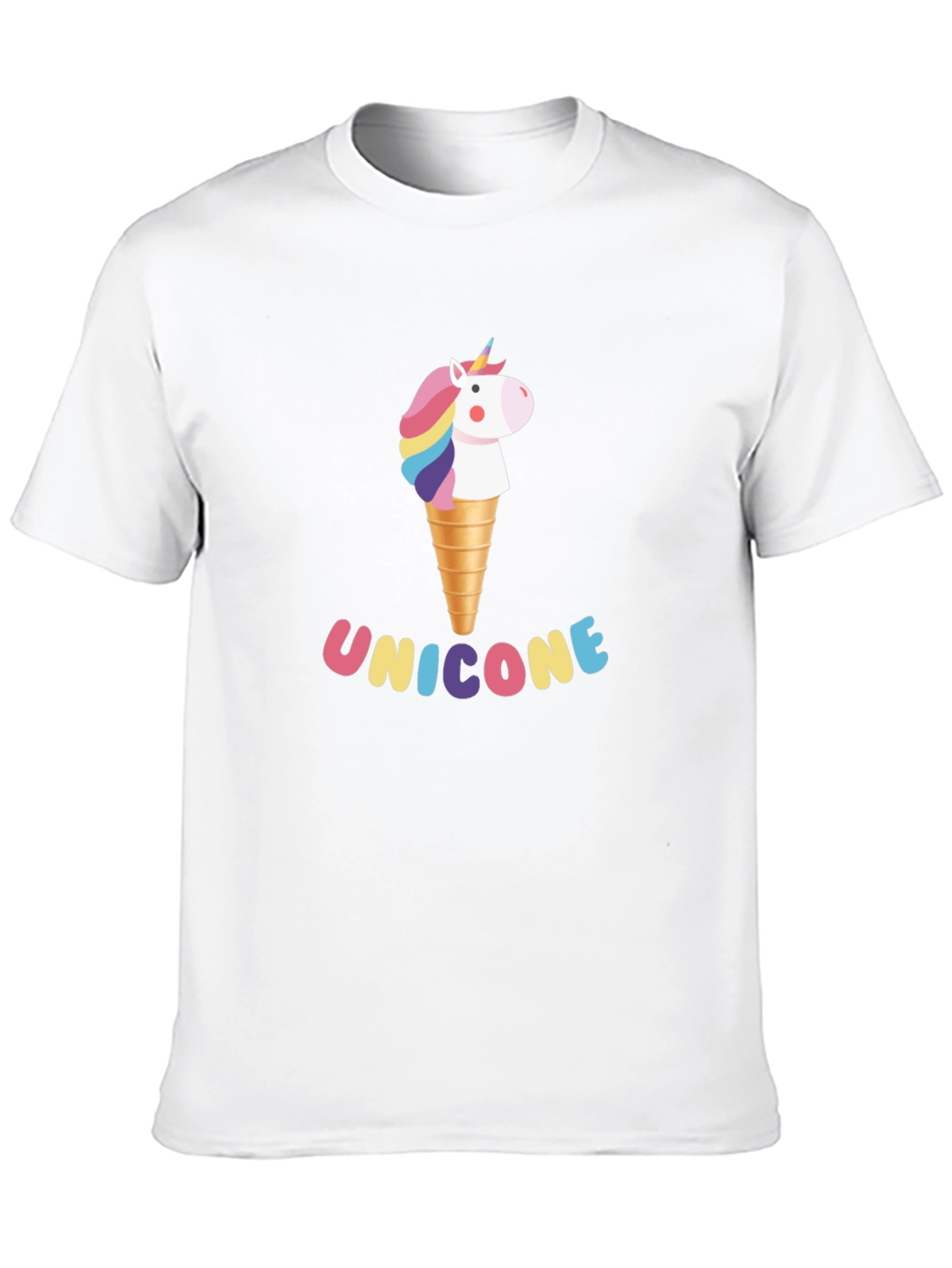Unicone Black Graphic Tee
