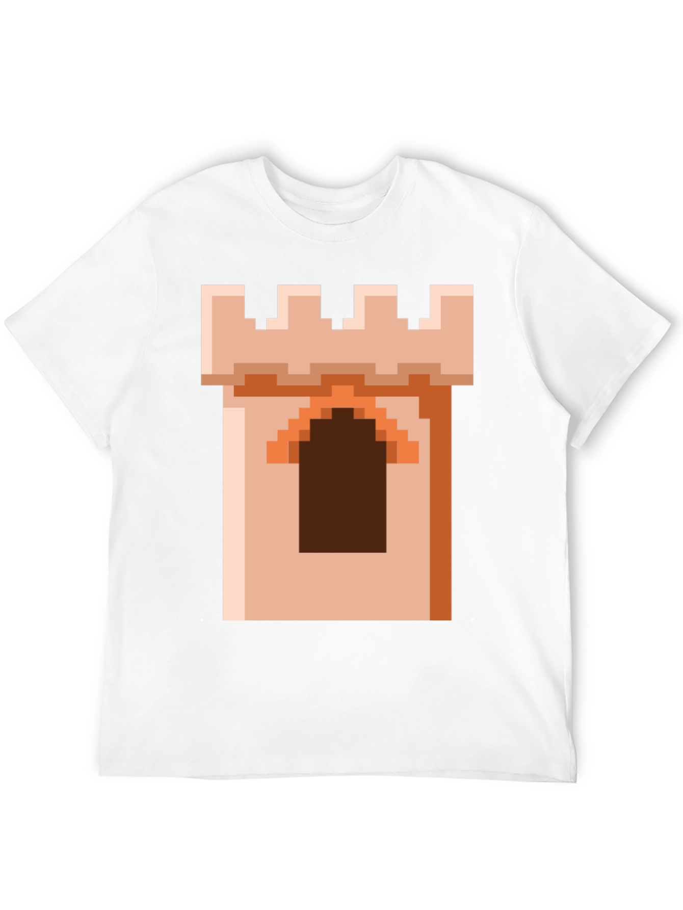 Pixel Castle Tower Graphic Tee