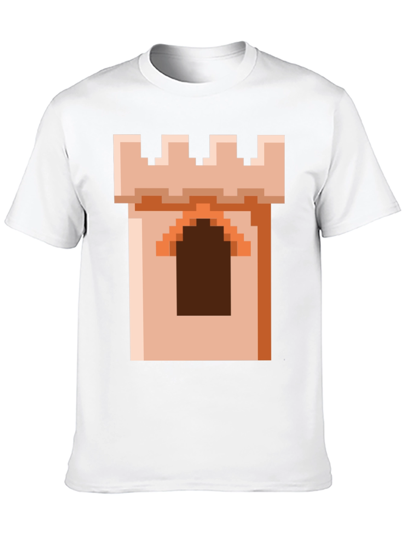 Pixel Castle Tower Graphic Tee