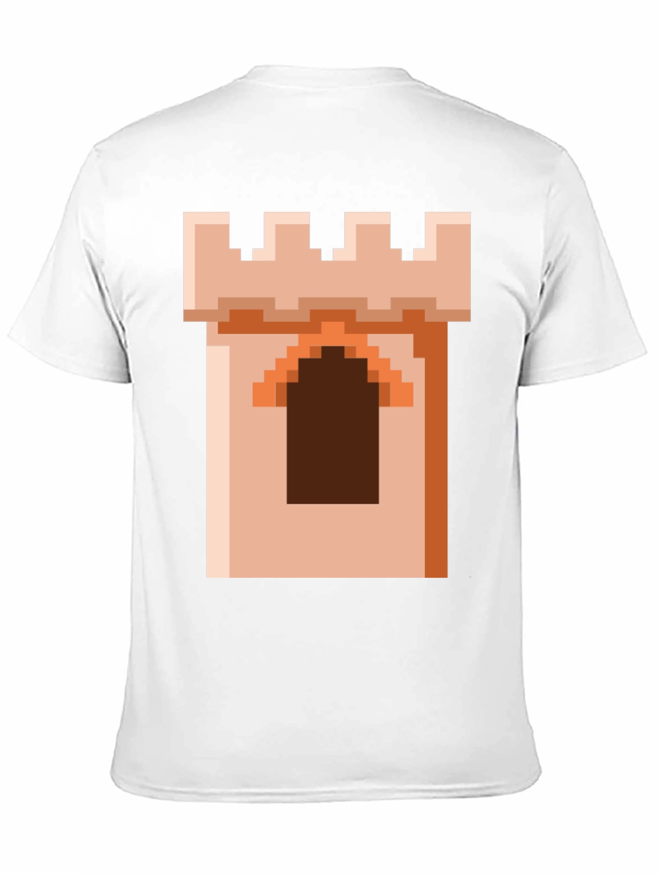 Pixel Castle Tower Graphic Tee