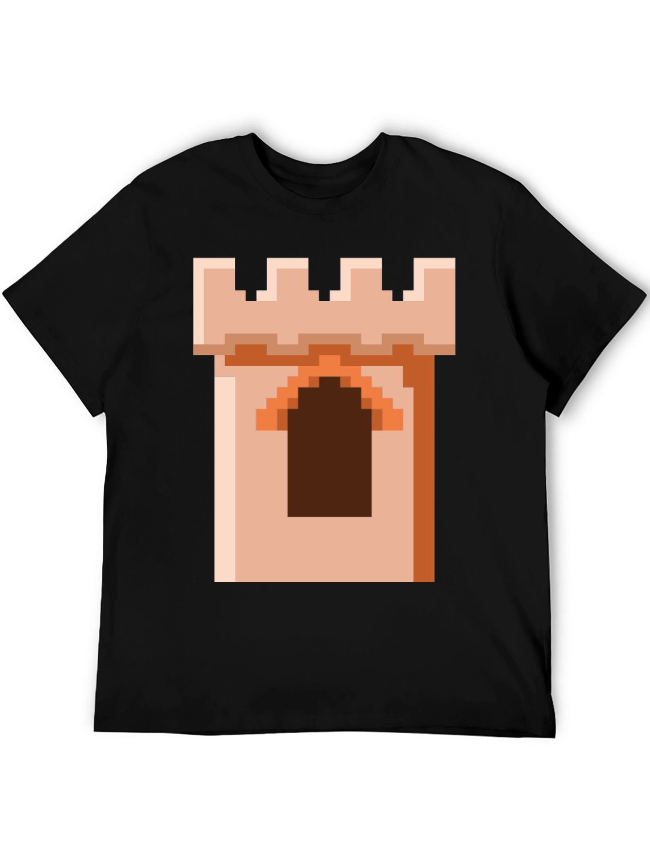 Pixel Castle Tower Graphic Tee