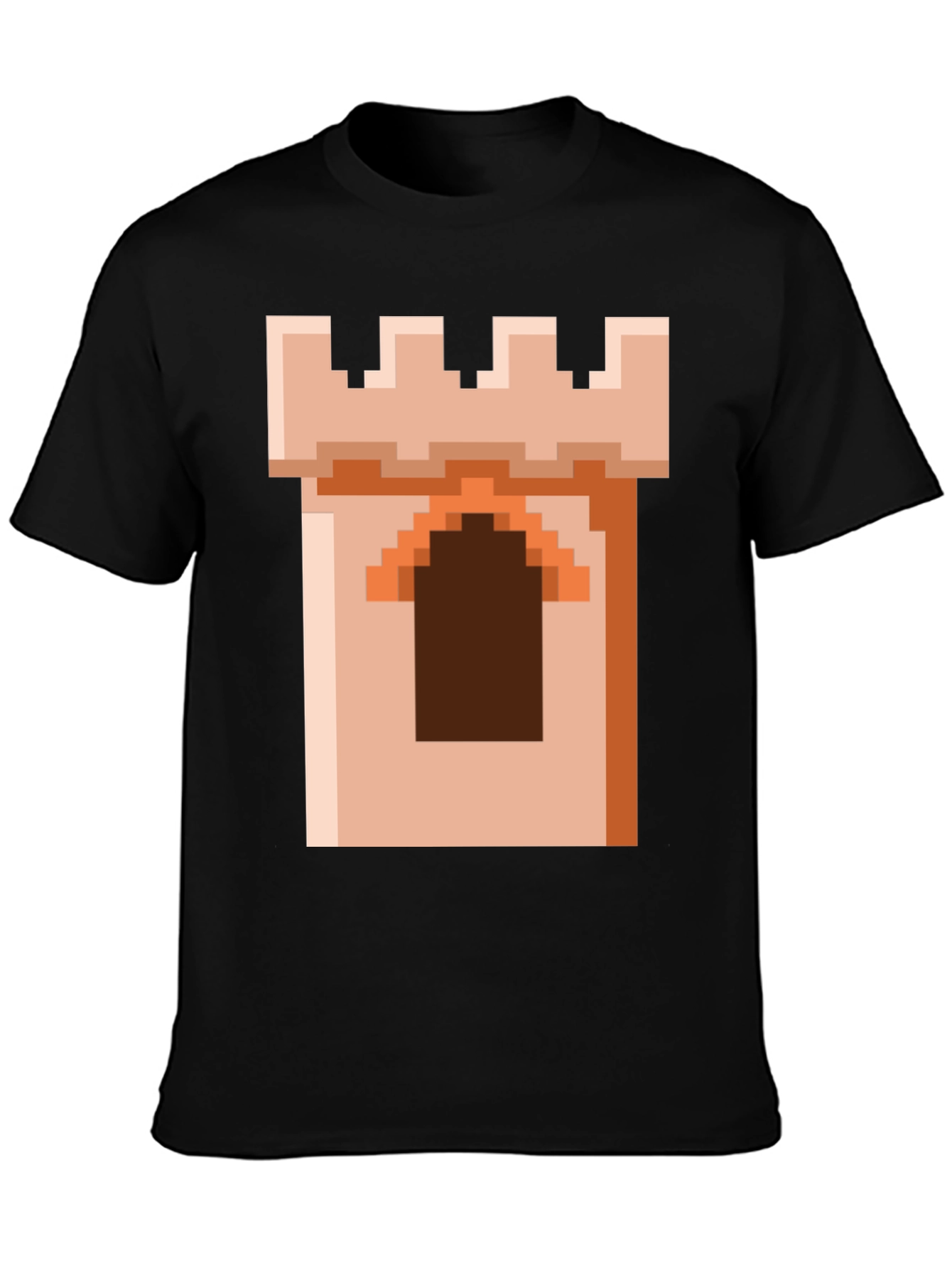 Pixel Castle Tower Graphic Tee