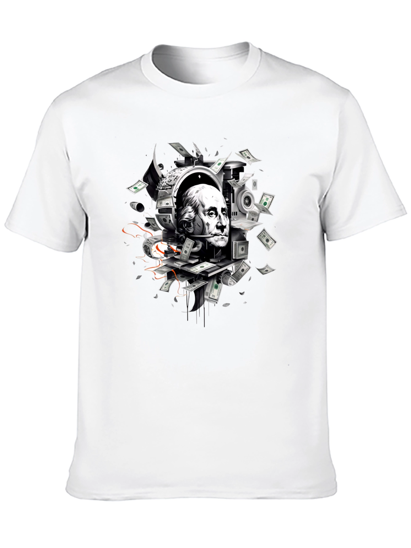 Money Mindset Graphic T-Shirt - Black