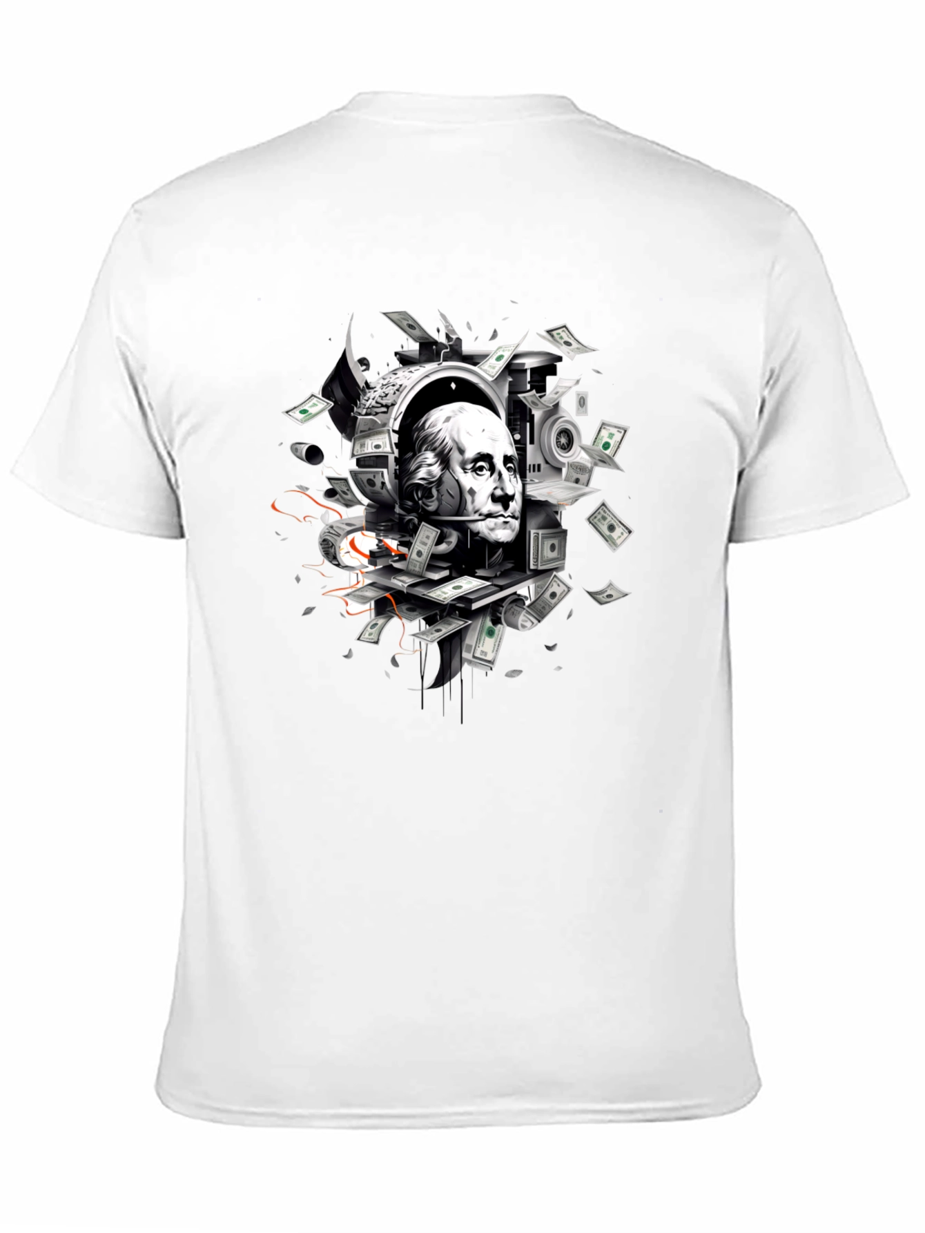 Money Mindset Graphic T-Shirt - Black