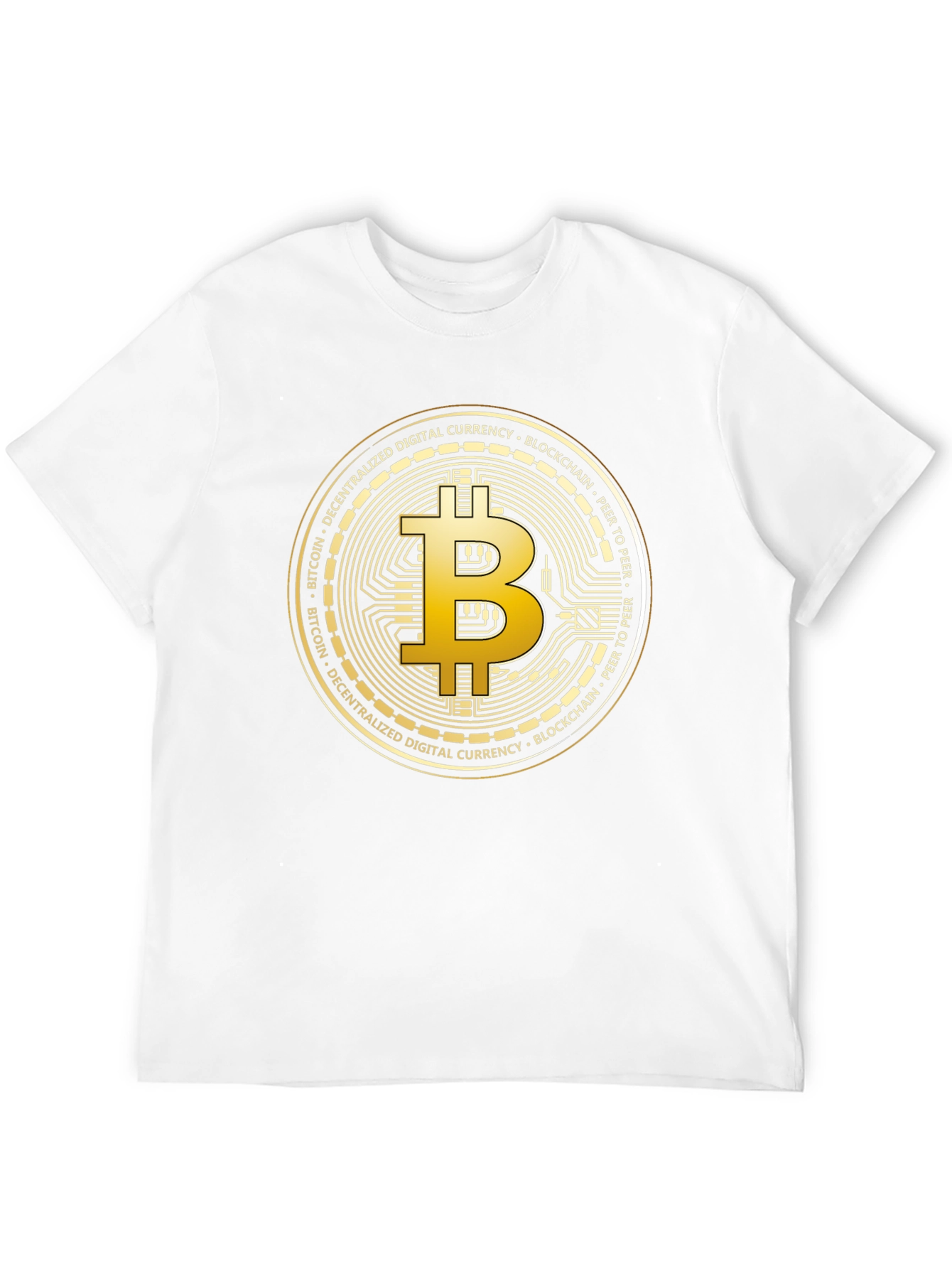 Bitcoin Crypto T-Shirt - Black