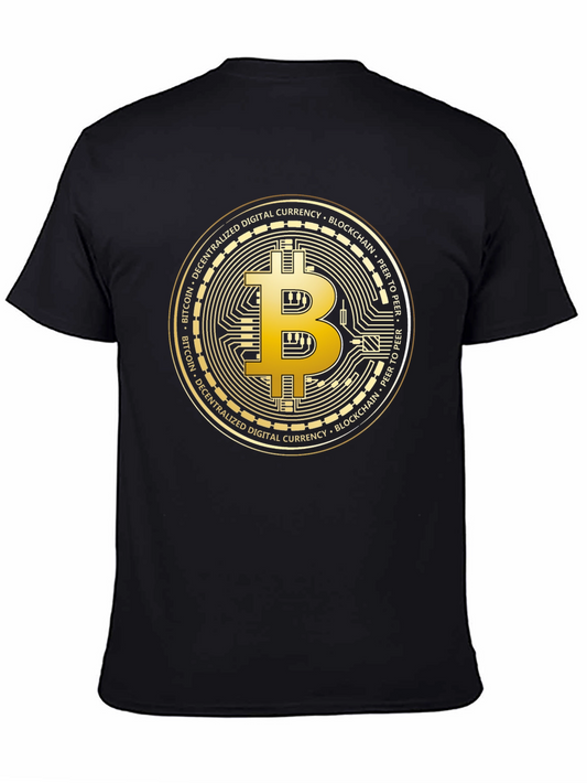 Bitcoin Crypto T-Shirt - Black