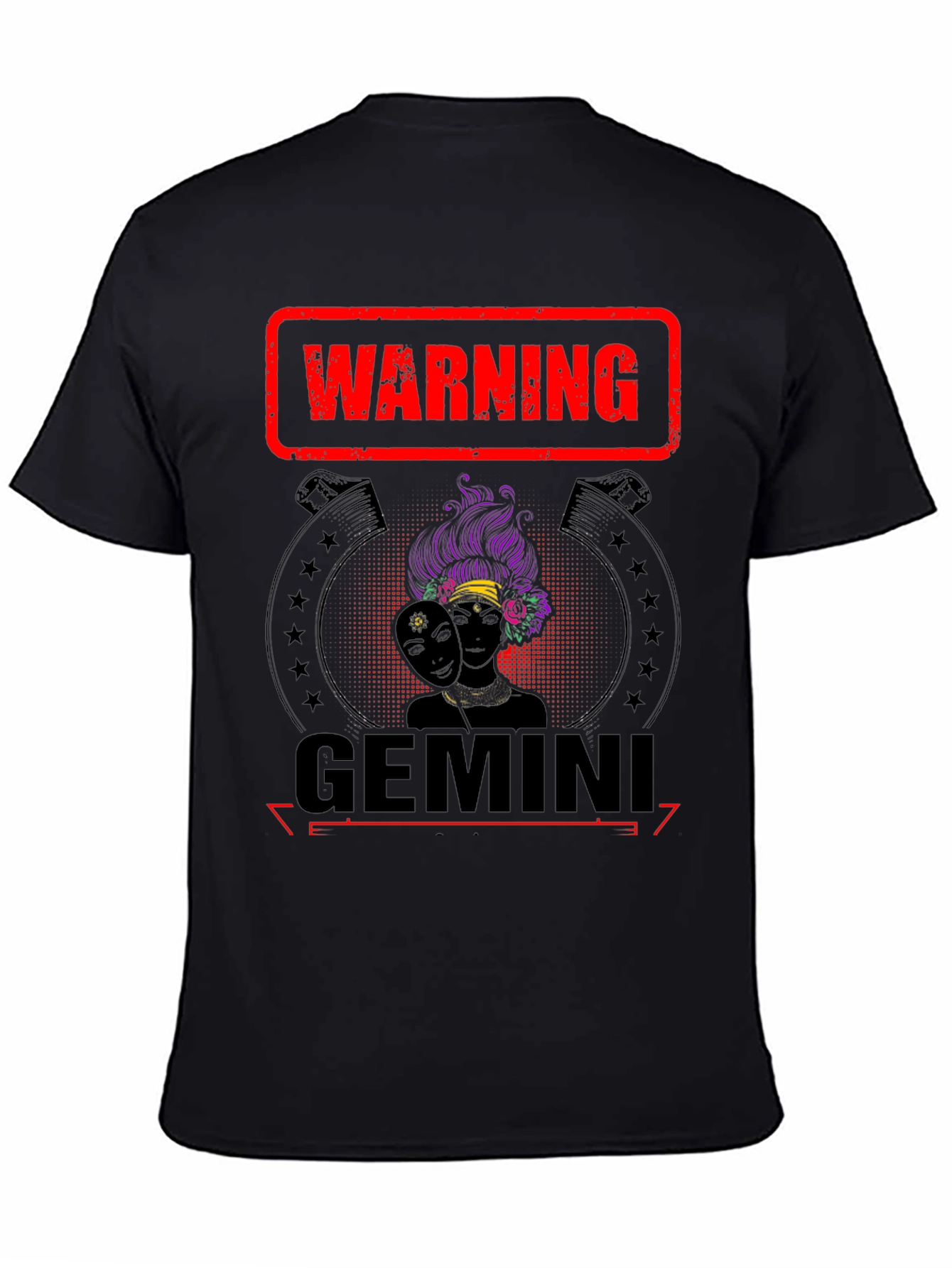 Gemini Zodiac Warning T-Shirt
