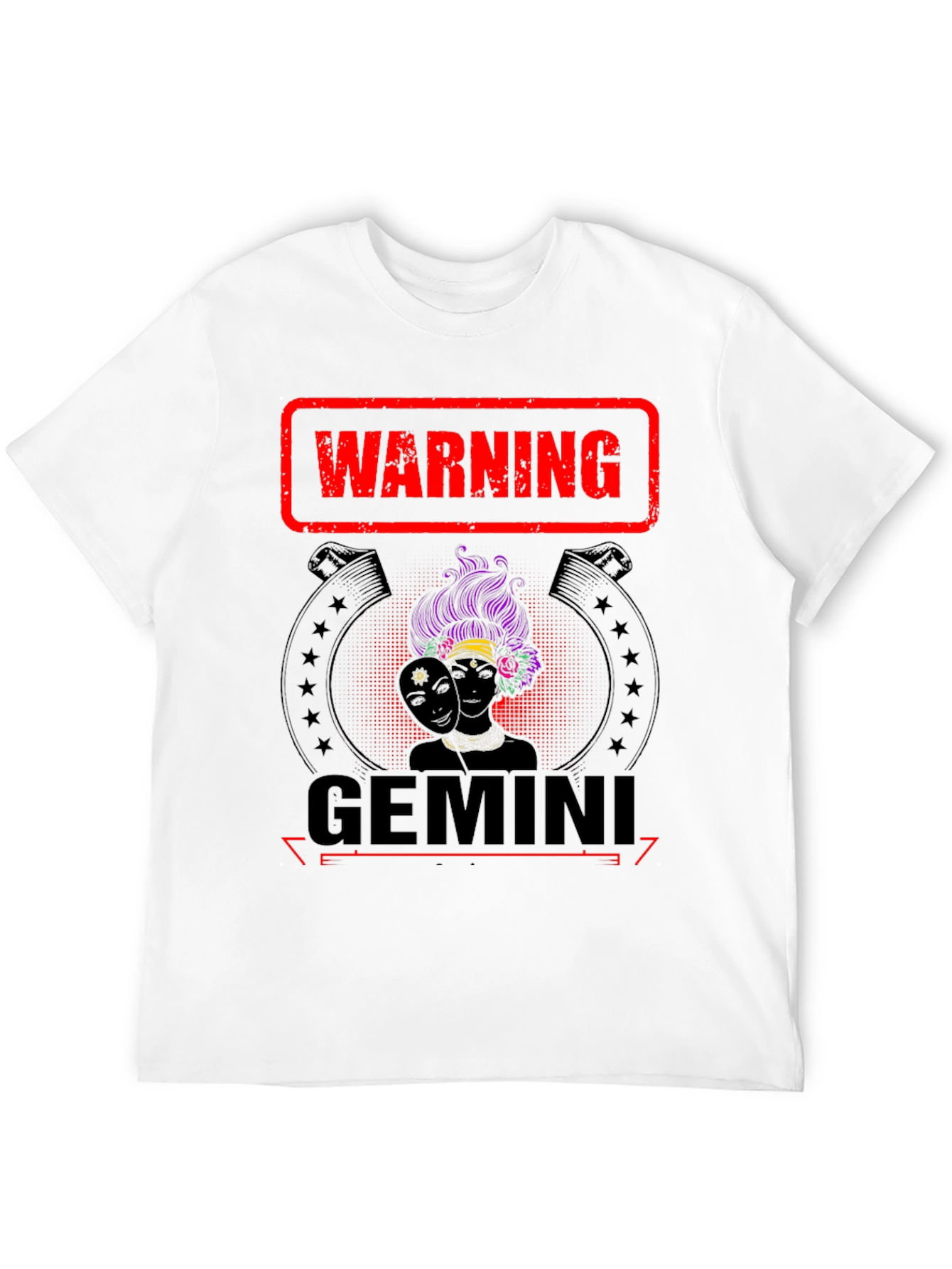 Gemini Zodiac Warning T-Shirt