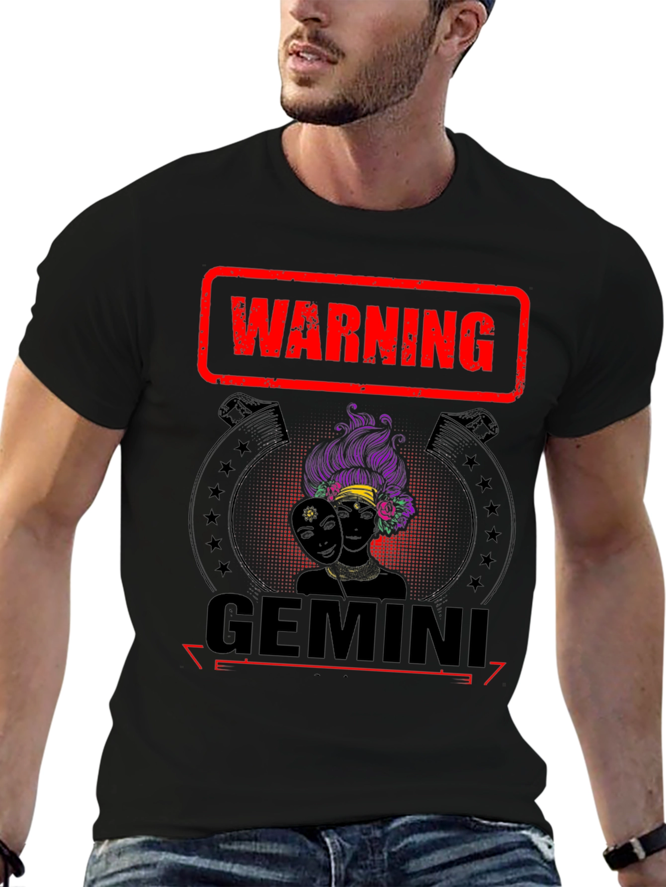Gemini Zodiac Warning T-Shirt