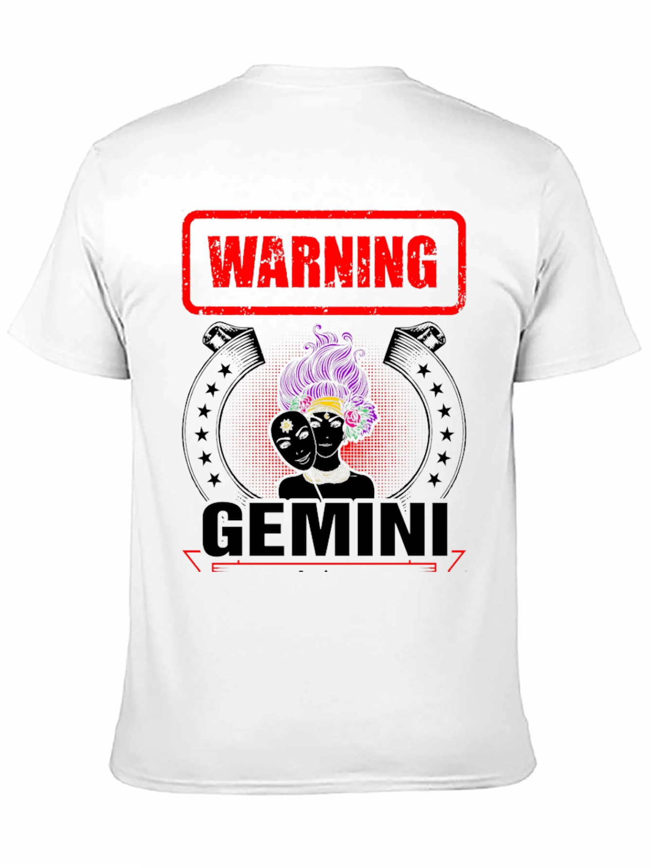Gemini Zodiac Warning T-Shirt