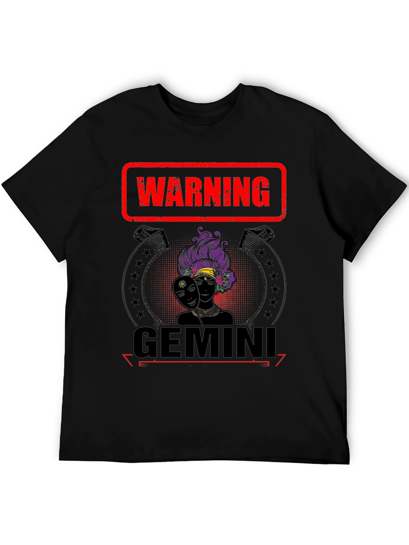 Gemini Zodiac Warning T-Shirt