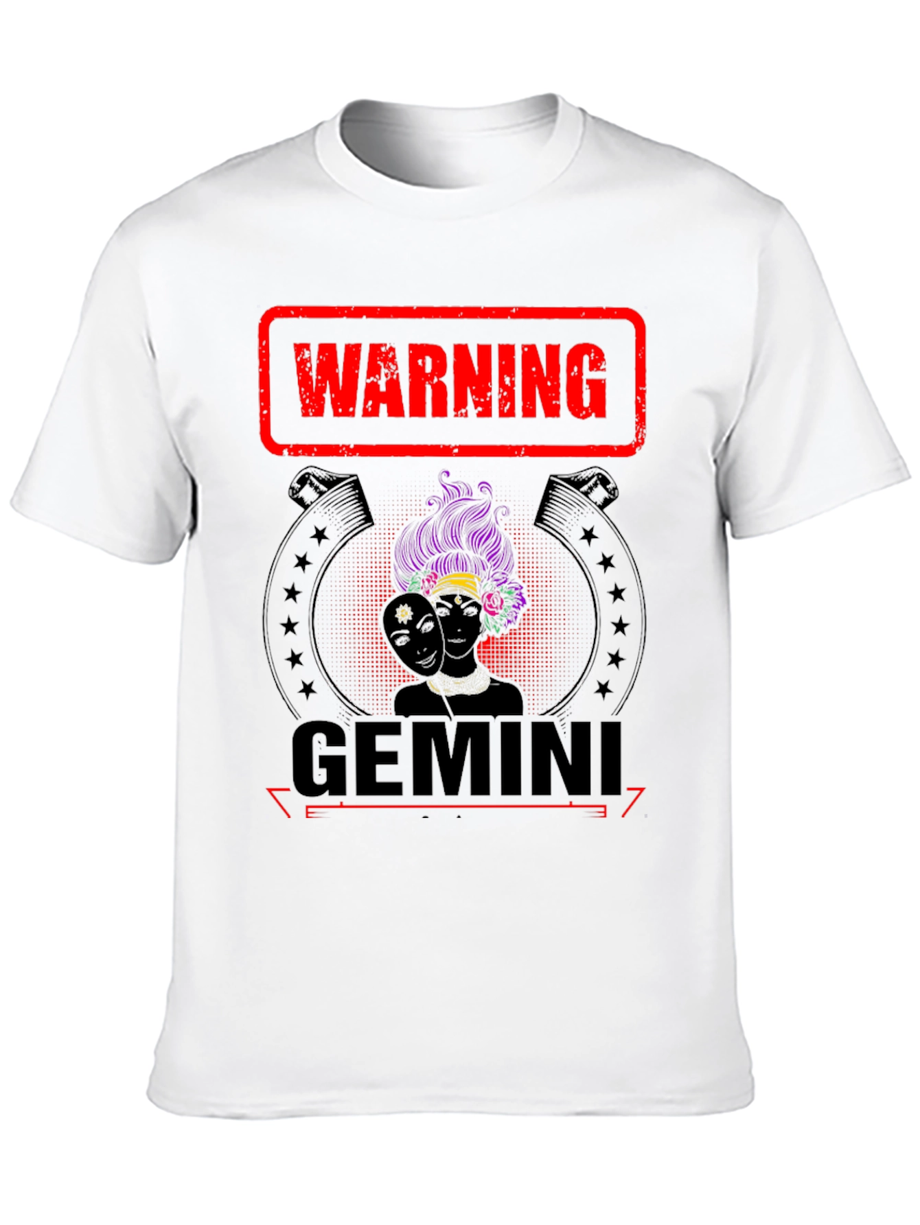 Gemini Zodiac Warning T-Shirt