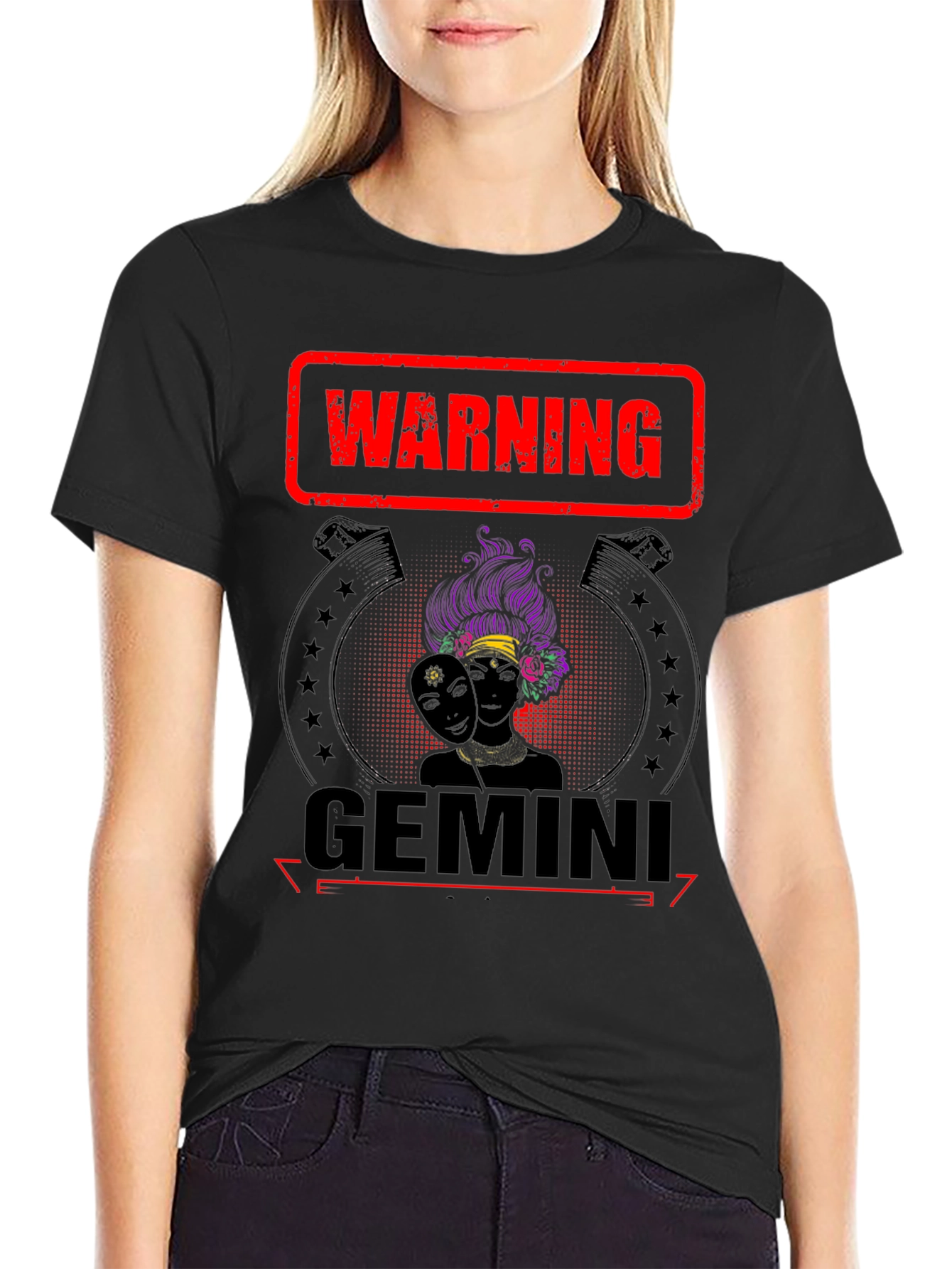 Gemini Zodiac Warning T-Shirt