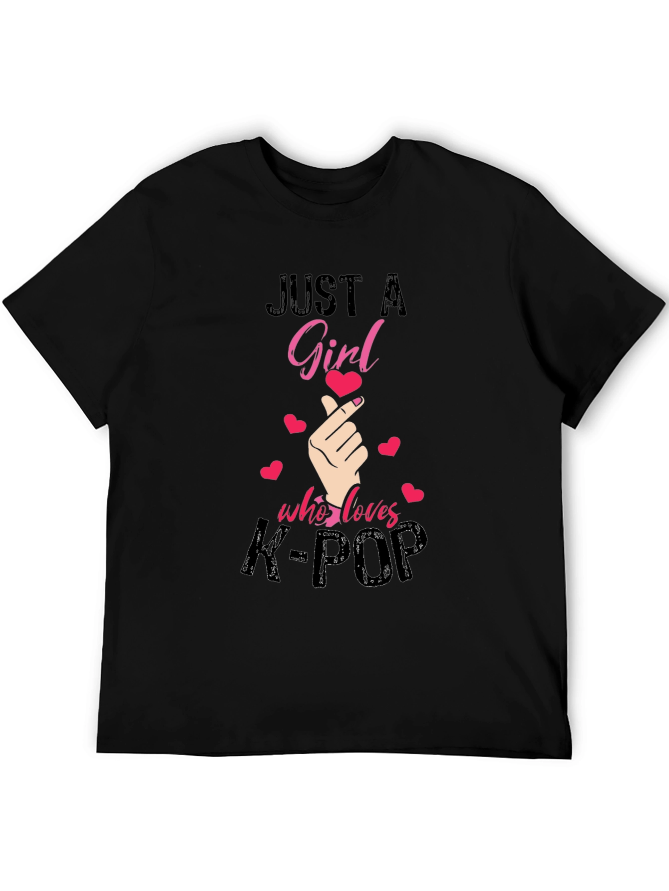 Just a Girl Who Loves K-Pop T-Shirt
