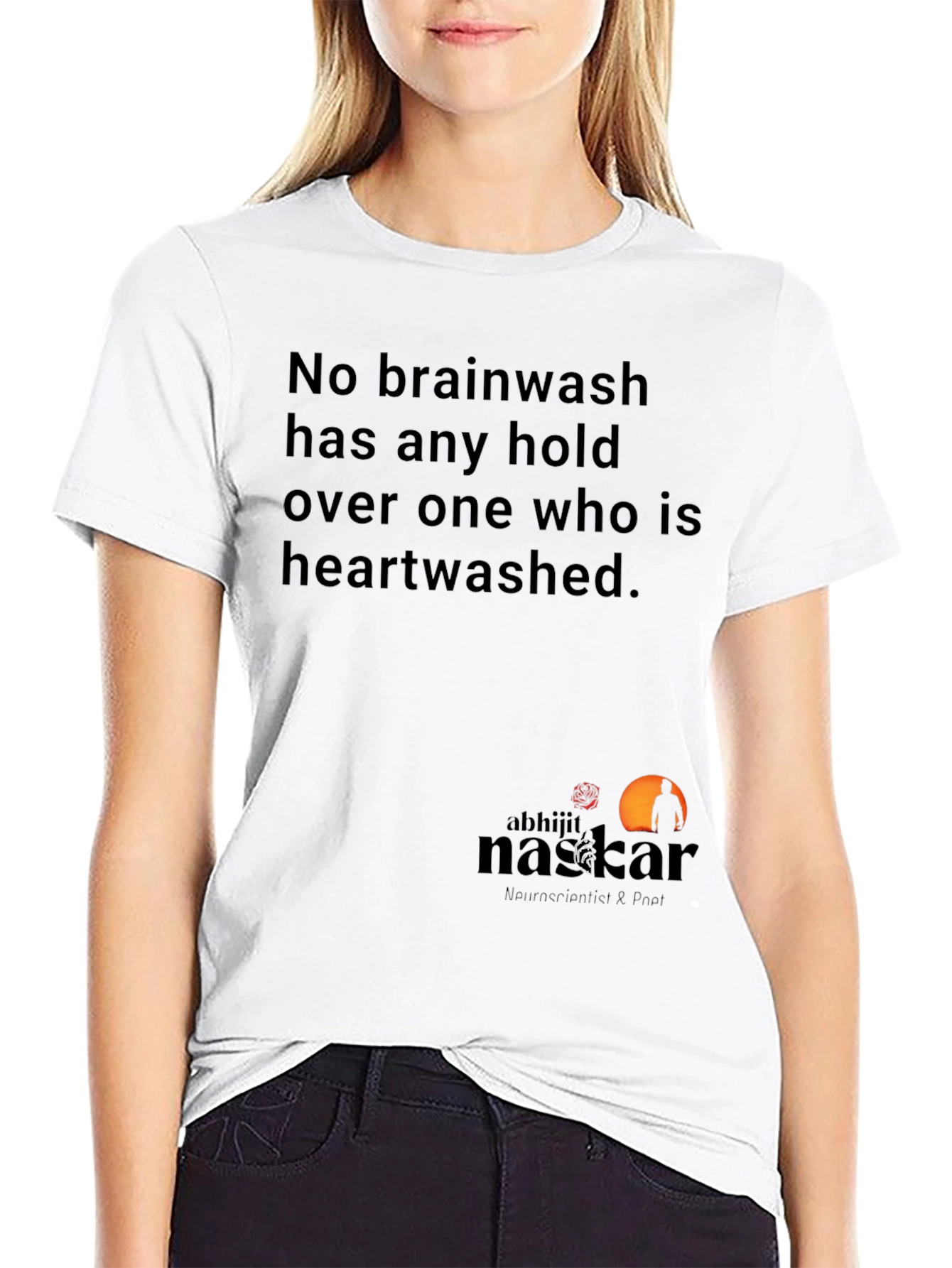 Heartwashed Graphic Tee - Inspirational Message T-Shirt