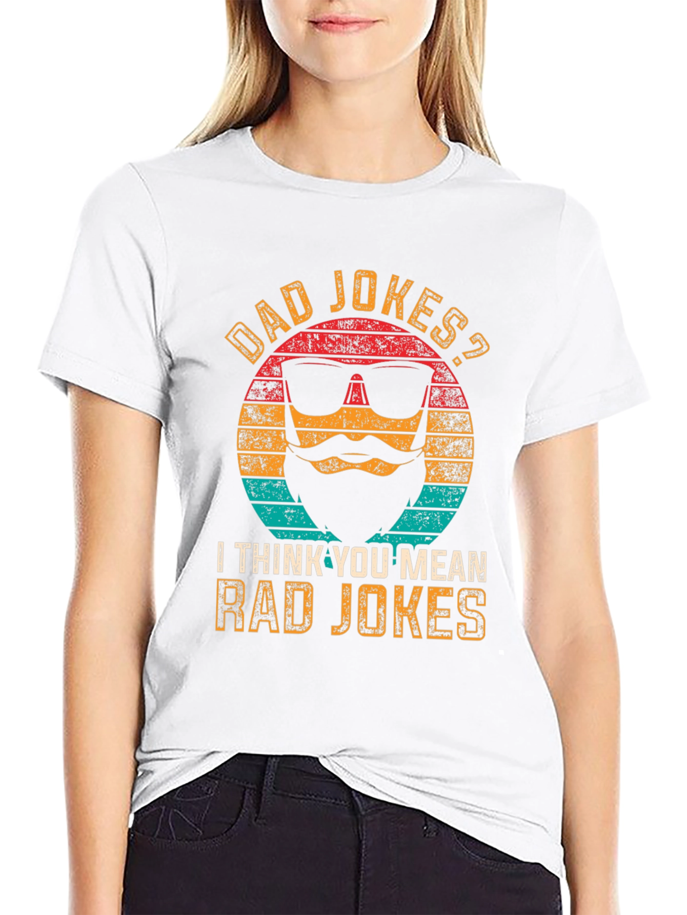 Dad Jokes? Rad Jokes! Graphic T-Shirt