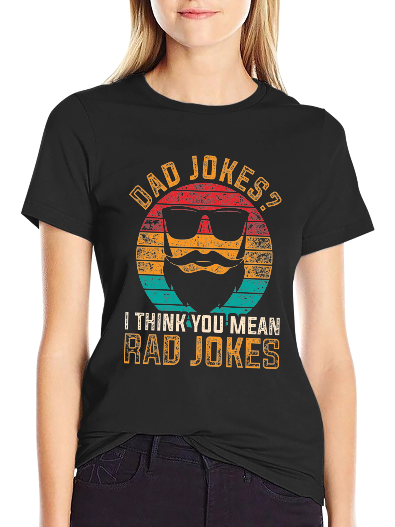 Dad Jokes? Rad Jokes! Graphic T-Shirt