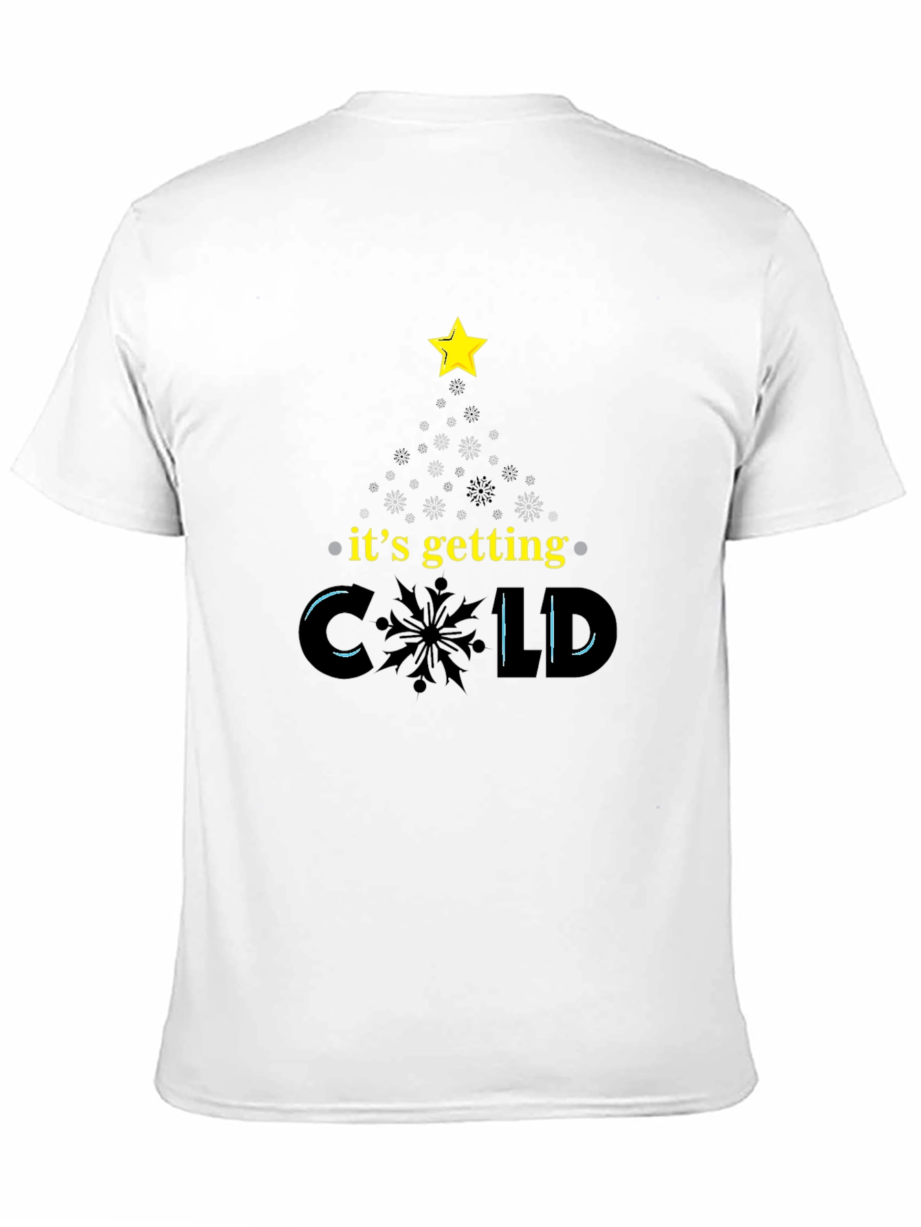 Its Getting Cold Christmas Tree T-Shirt