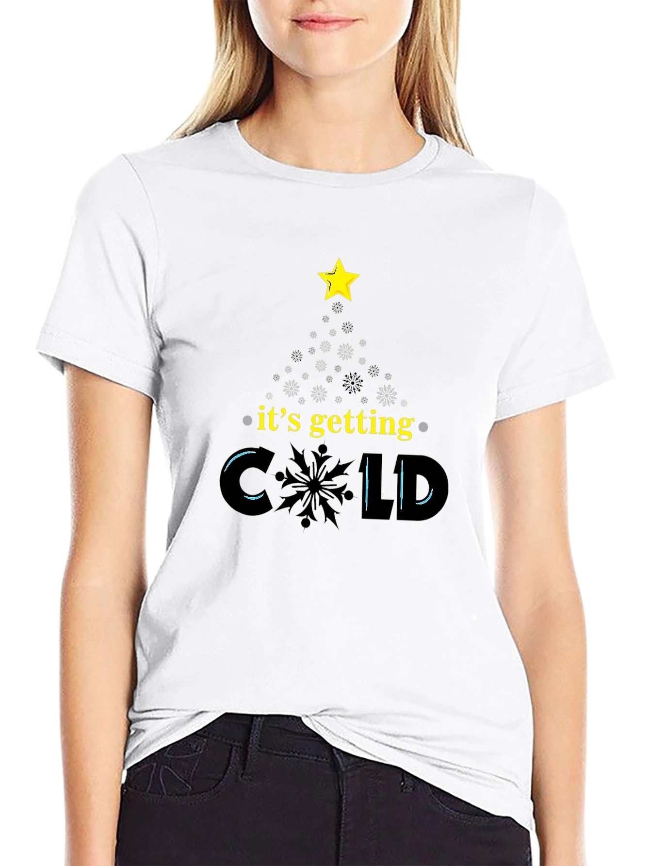 Its Getting Cold Christmas Tree T-Shirt