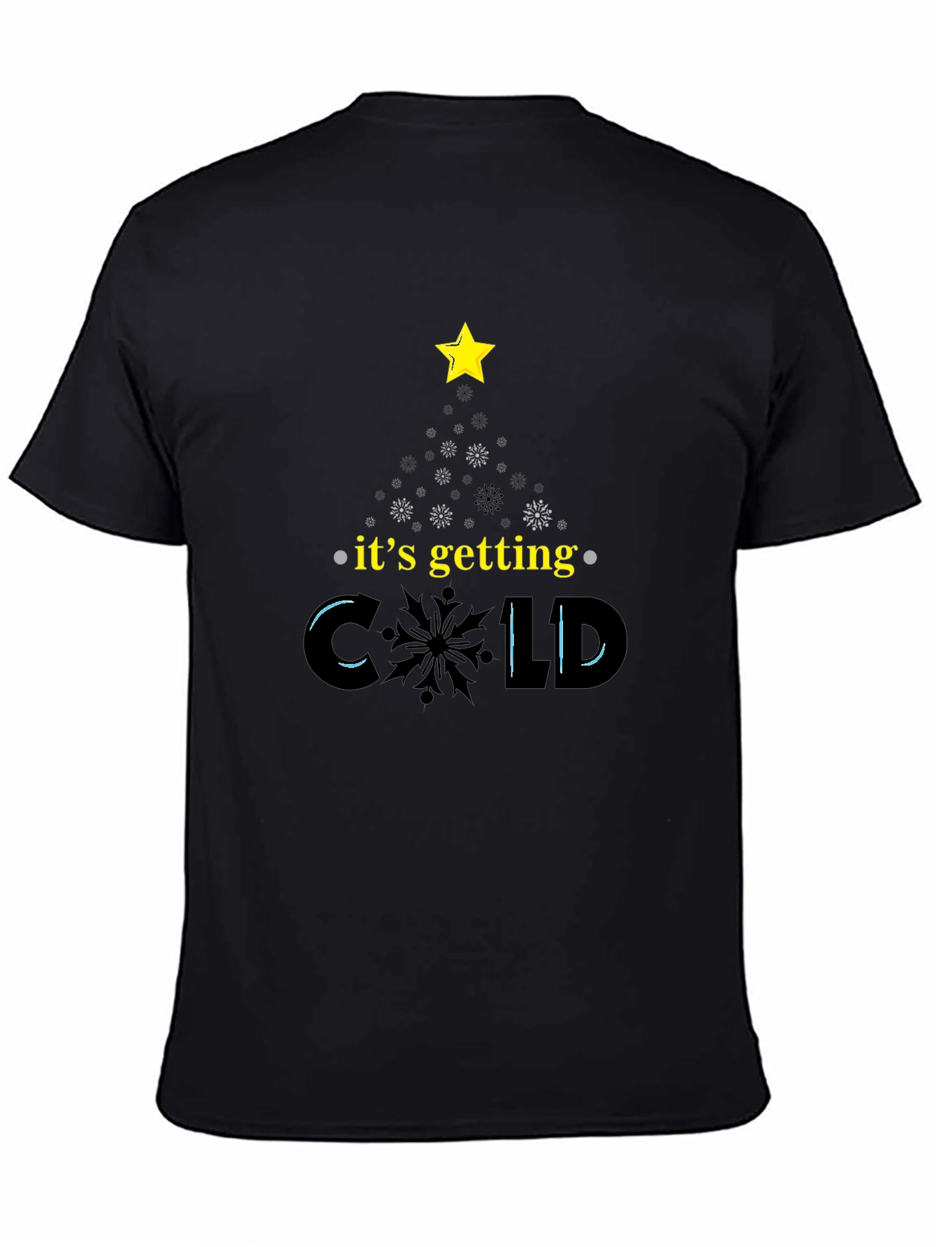 Its Getting Cold Christmas Tree T-Shirt